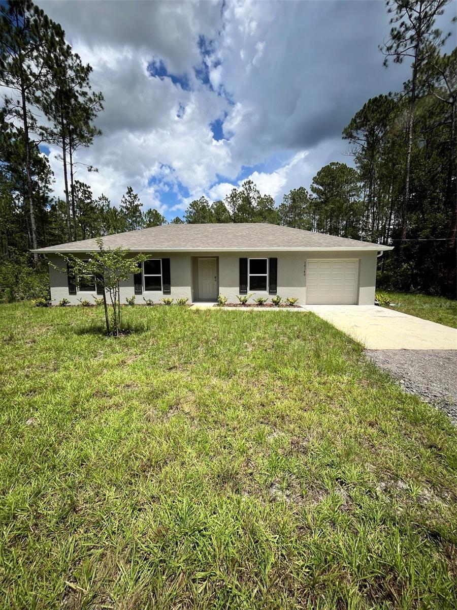 READY NOW!!! MOVE IN READY! The Palm floor plan ensures the ease of single story living. You'll love the friendly layout! The plan offers 3 bedrooms, 2 full bathrooms and a 1 car garage. The split plan provides a welcoming master with plenty of privacy from the other bedroom. Additionally, the open concept kitchen and living and dining areas are perfect for family gatherings. The kitchen allows plenty of space with 30" upper cabinets and clean-up is easy with a stainless steel Energy Star insulated dishwasher. Each home also comes with a stainless steel electric smooth top range, a ductless vent hood, light and fan.