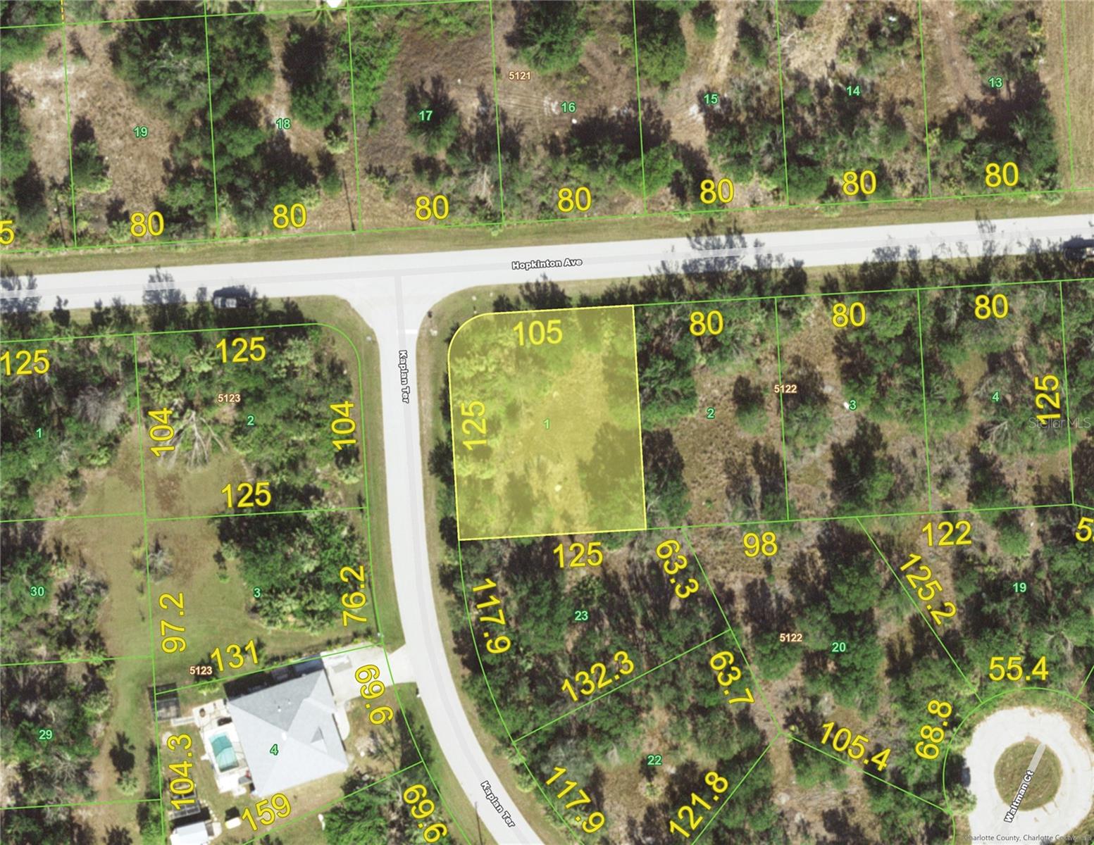 Nice Oversized Corner Building lot located just south of McCall Rd. This is a nice quiet area with no through streets. This New Home Site sits just west of the Publix. You will also find many other amenities in the area. This property is located mid way between Port Charlotte Town Center to the northeast and Englewood and the beautiful gulf beaches to the west! It is also a great location - with a public boat ramp just over 3 miles to the north. From there you would have a quick boat ride to the Myakka River, then to Charlotte Harbor, and on out to the Gulf of Mexico! The Port Charlotte and Englewood areas are best known for: excellent fishing, boating and golfing, with pristine gulf beaches close by! PCH 095 5122 0001.