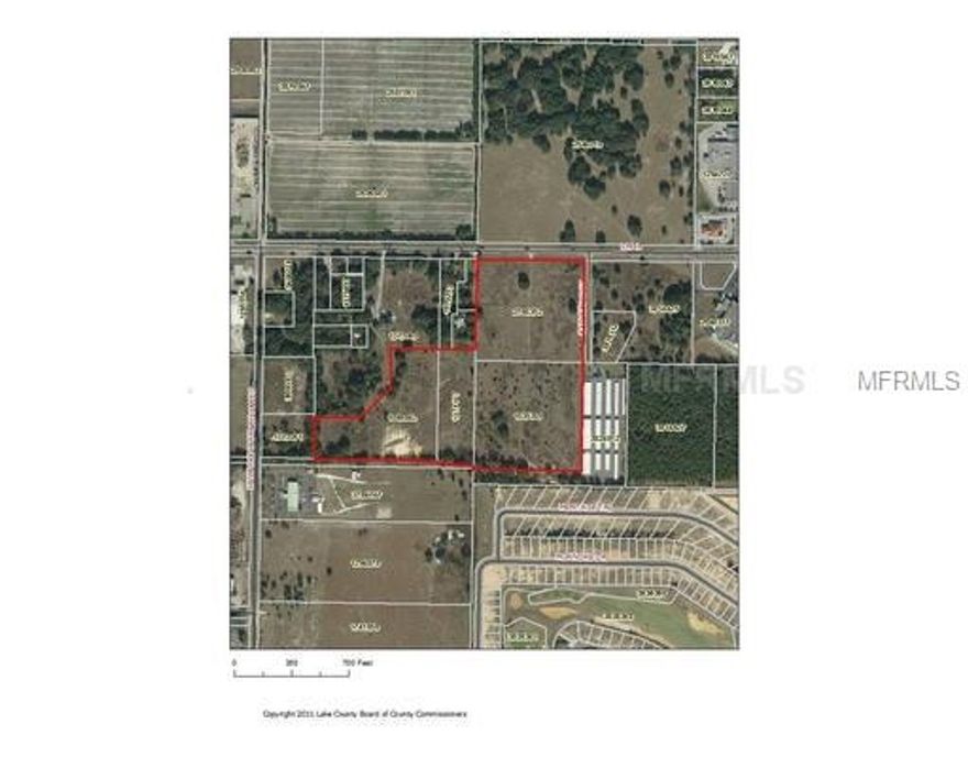 31 ac. MOL Zoned CIP.  Commercial industrial planned most broad usage available.  Annexed to city of Leesburg for utilities.  Market Study and Proposed Site Plan is available.  Owners will consider financing.. Potential Big Box Development.  LicensedRealtor has interest in this property.  Additional 4.35 acres available adjacent to the 31 acres.