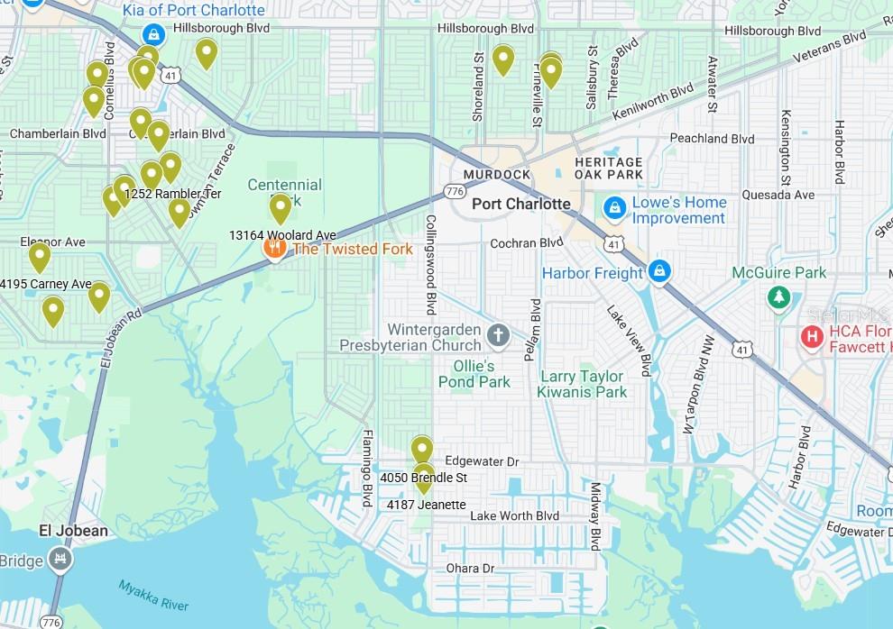 LAND INVESTEMENT OPPORTUNITY! Don't miss the chance to invest in multiple lots. This Package of 23 lots is located in Port Charlotte. Price is $460,000,000 for ALL 23 lots. Seller also has 2 other lot packages available in different areas. Ideally located closet to US-41 & Port Charlotte Beach Park. Port Charlotte Beach Park offers sand, sheltered waters, and spectacular sunsets year-round. Amenities include a boardwalk with a fishing pier, boat ramp, canoe/kayak launch, horseshoe pits, bocce courts, basketball courts, tennis courts, volley-ball court, playground area, small shelters with picnic tables, two large pavilions, restrooms, heated swimming pool, and a recreation center. Also just a short car ride to the Gulf Beaches of Boca Grande, Englewood, or Manasota Key to name a few where you will find world-class fishing and white sand between your toes.