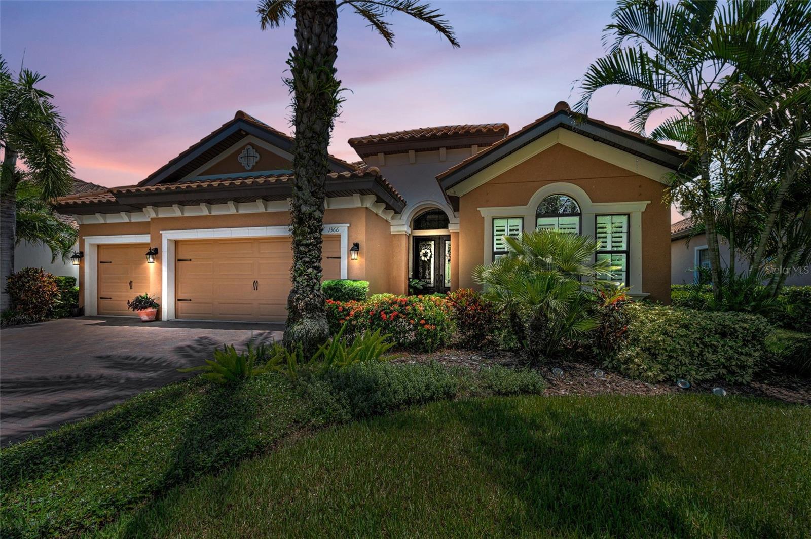 The Perfect Gem of a house to call your Home in The Promontory. A Golfer's Paradise with your own private Putting Green to improve not only your putting but the short game! Perfect in many ways offering the following spectacular amenities. A single family home with NO Steps all on one floor! 3 car garage complements this outstandingly Perfect Home. Amazing expansive vista of the Island Golf Course # 11 Tee and Fairway. Your own private 15" x 30" putting green outside the 440 sf covered paved lanai with a terrific outside grill nicely equipped with a natural gas grill, sink and bar refrigerator for evening dinners around the fire pit watching the moon come up over the golf course. Life doesn't get much better. The primary bath with custom built-in closet offers ample storage space with shelving and cabinets. Double sinks, soaking tub and walk-in oversize tiled shower complete the lovely elegant timeless bath.
Double doors to the roomy functional Bonus Room with an outside door to the covered lanai and patio and guest bathroom with tub and shower for access to the spacious outdoor living area. This home is built around the open concept layout with sliding glass doors to the lanai and automatic blinds for those extra sunny days. Quartz counter tops on the kitchen counters and island, GE appliances, natural gas grill and stove top with counter depth refrigerator all add to the smashing kitchen and family room!
Meticulously maintained this home offers a blend of elegance and comfort for family entertaining with a spacious and inviting atmosphere throughout the home. Situated in a No Flood Zone is in itself enough reason to come take a look at what this home offers including but not only limited to Plantation Shutters throughout as well as the custom laundry room with inside sink, and the oversized primary bedroom closet. Be sure to peek into
the kitchen pantry with the spice rack meant for a chef! Extras you may be looking for are included in the extra guest room and den. Elbow space to enjoy your friends and family but not too large to be a burden. Paved driveway and patio recently sealed and power washed; garage door motors upgraded; AC compressor replaced; microwave and washer recently replaced. Located on the Via Verdi cul'd' sac with no neighbors across the street to clutter the parking. Check out the Promontory landscaping. Outstanding and right across the street - seasonal flowers.
Energy Star home by WestBay provides for low electricity, natural gas for grill, cooktop, dryer, hot water and heat. Hurricane shutters for entire home.
Professionally landscaped and maintained with reclaimed water irrigation system keeping the grass watered and green all year. No utility lines to interfere with your views. A Golf and Tennis Resort with 3 -18 hole golf courses including the PGA Copperhead Course home to the Valspar PGA Tournament. Innisbrook boasts 11 har-tru tennis courts, 4 Pickle Ball courts. Innisbrook Resort and Spa offers 6 heated pools (LochNess Pool has a water slide), Fitness Center, Racket Ball Courts and restaurants. A Innisbrook Membership is mandatory for ownership in the Promontory. Innisbrook social Membership provides access to amenities with a discount for on-site restaurant and shops.. Move-in condition; Flexible Closing Date. A Perfect Blend of Luxury with a Town and Country life style. Magic in the air! Don't forget your Cape!!!
(Listing Agent is Owner) (Chandelier does not convey)