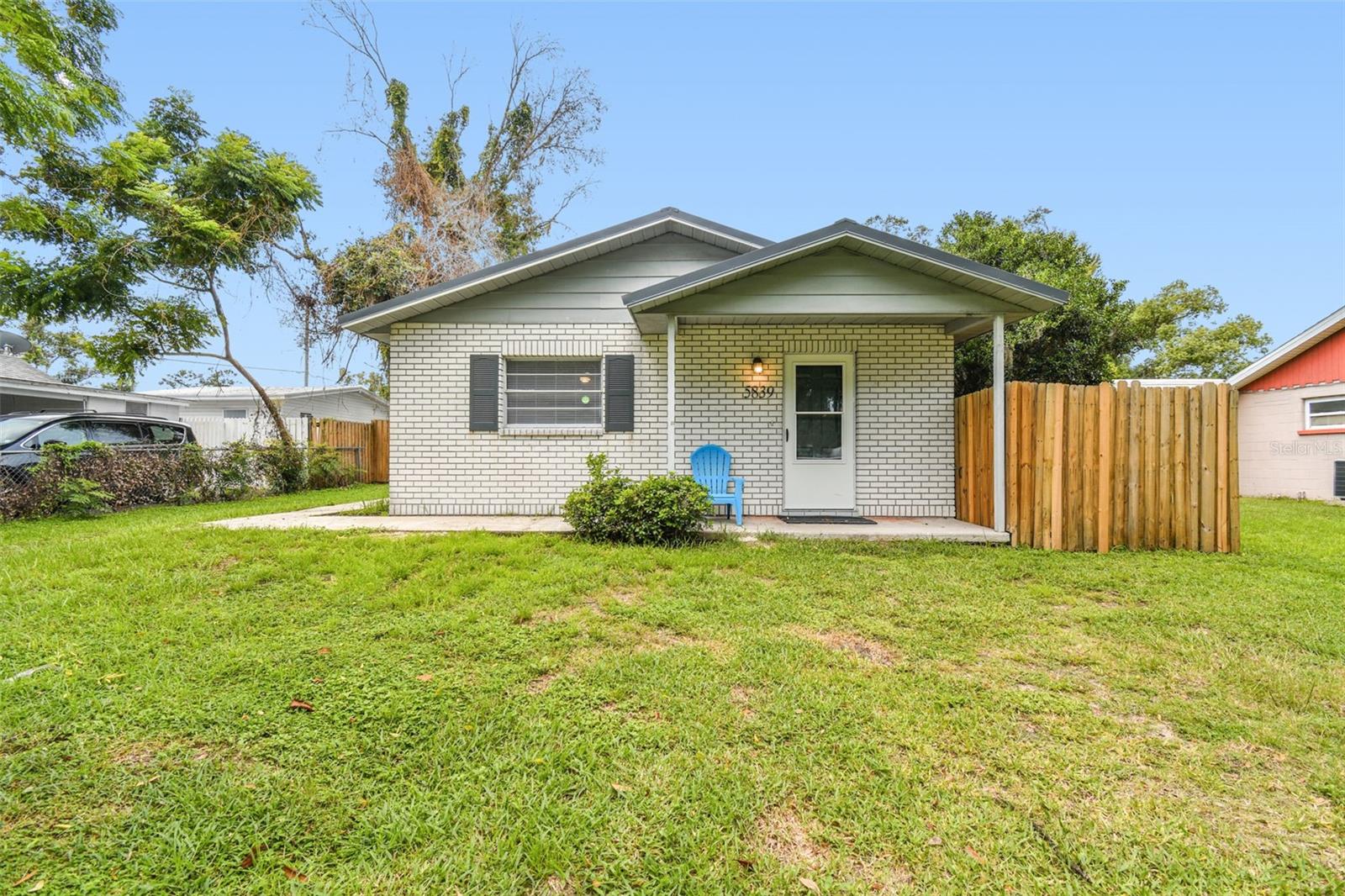 Discover this updated duplex rental in the heart of Zephyrhills, featuring two separate apartments designed for comfort and functionality. The front unit at 5839 offers 2 bedrooms and 1 bath, while the back unit at 5835 provides 1 bedroom and 1 bath, making this property an ideal investment or multi-generational living opportunity. Each apartment is equipped with modern finishes, including durable luxury vinyl plank flooring throughout for a stylish and low-maintenance interior.
The front apartment is outfitted with sleek black appliances, while the back apartment is enhanced with stainless steel appliances for a contemporary touch. Both kitchens provide generous cabinet space and practical layouts that flow seamlessly into the living areas. The bright, neutral walls and thoughtful design elements allow for easy personalization in each unit.
Outdoors, residents can enjoy a private backyard retreat enclosed entirely with a wooden fence for added privacy. The highlight is the 225-square-foot pool with spa jets, surrounded by a screened enclosure and cool deck patio—perfect for relaxing or entertaining year-round. The property also features convenient off-street parking, offering added ease and accessibility.
Built with durable block construction and a metal gable roof, this duplex combines lasting quality with modern comfort. With central air conditioning, forced air electric heating, and a location close to shopping, dining, and everything Zephyrhills has to offer, this property is a versatile choice for both investors and residents alike.