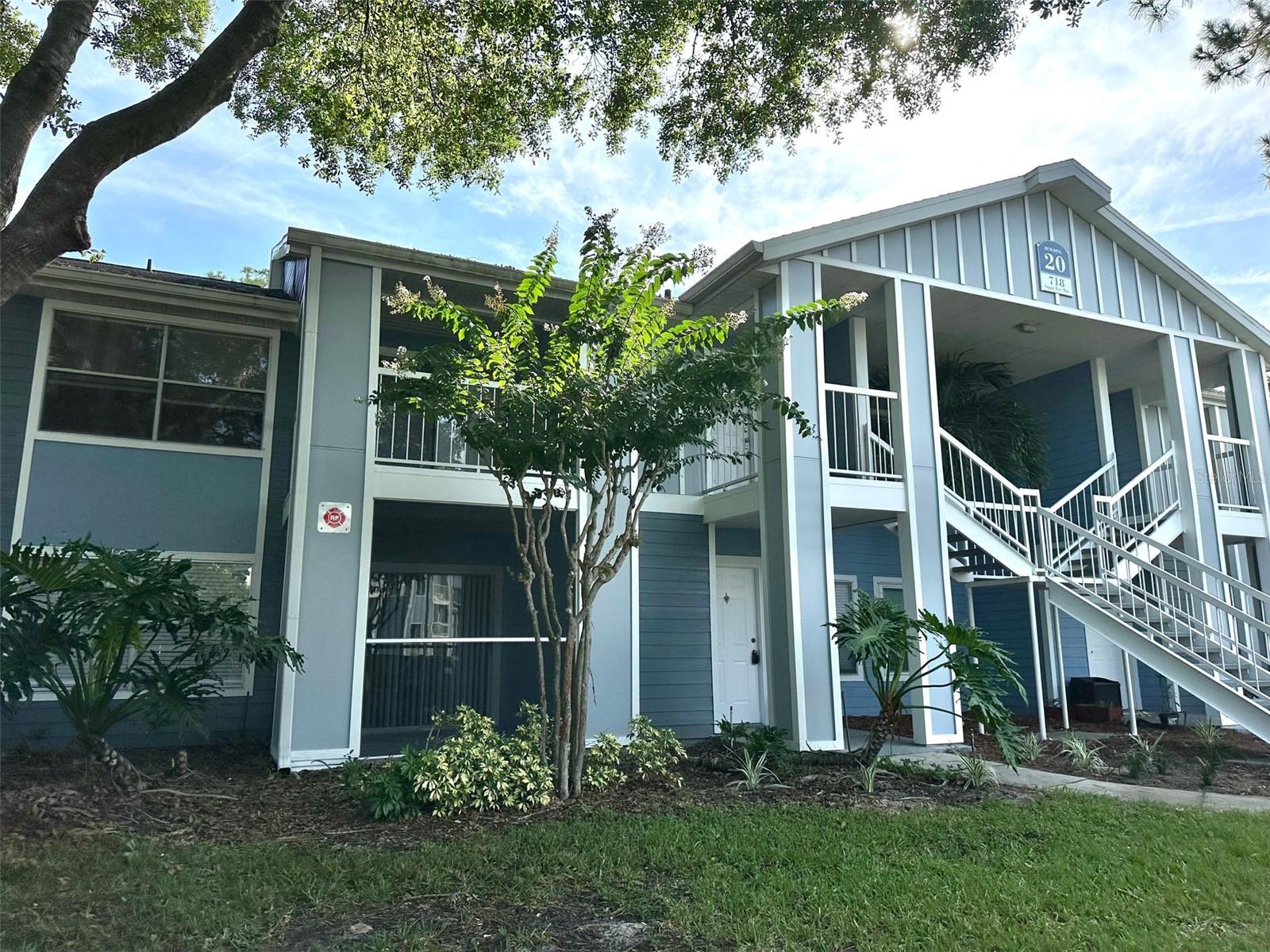 First floor 3 bedroom, 2 bathroom condo in the gated community of Regency Park in Lake Mary. New interior paint. Tile floors in common areas, laminate floors in bedrooms. Split floor plan. Washer and dryer hook ups in laundry closet. Community includes pool and tennis courts. Conveniently located a short 7 min drive from Publix, 6 minute drive from I4.