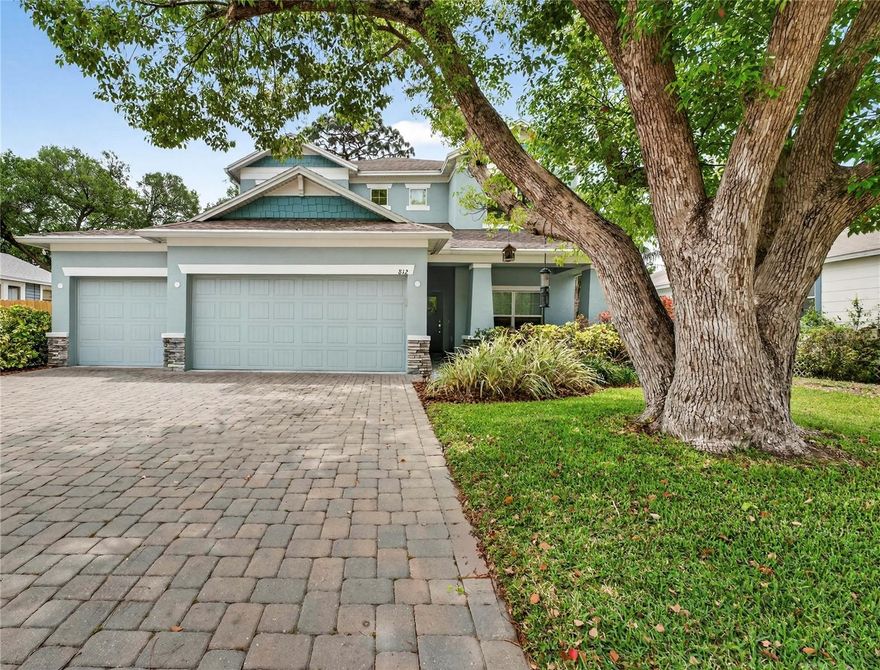 If you’ve been searching for that perfect balance of community living with easy access to everything Tampa has to offer, this home truly delivers. Ideally positioned between the charm and local favorites of N. Florida Avenue and the scenic Hillsborough River, you’re just minutes from the energy of Armature Works and downtown Tampa—making it easy to enjoy waterfront dining, weekend markets, and city events while still coming home to a peaceful neighborhood setting. Featuring 4 bedrooms, 3 baths, a dedicated office, a spacious loft, a rare 3-car garage, and solar panels that are fully paid off for enhanced energy efficiency and long-term savings, this home offers the space and flexibility today’s buyers are looking for. From the moment you arrive, the layout feels both functional and inviting. On the main level, you’ll appreciate the versatility of a formal dining space, a dedicated office or living room, and a full bedroom and bath with a walk-in closet—perfect for guests or multigenerational living. The kitchen, complete with a breakfast nook and pantry, opens seamlessly into an oversized family room filled with natural light and anchored by sliding glass doors that lead to your covered lanai—ideal for relaxed Florida evenings or casual entertaining.
Upstairs, the home continues to impress with a spacious loft-style bonus room that can easily transform into a media space, playroom, or second living area. Each bedroom offers generous space and walk-in closets, while the primary suite feels like a true retreat with tray ceilings, a soaking tub, separate shower, and dual vanities with granite countertops throughout. Step outside to enjoy your screened lanai overlooking the backyard, complete with a storage shed for added convenience. Surrounded by new construction and growth, this location offers both a sense of community and proximity to Tampa’s most desirable destinations. If you’ve been waiting for a home that keeps you connected to the heartbeat of Tampa while still offering space, comfort, efficiency, and versatility, this is one you won’t want to miss.