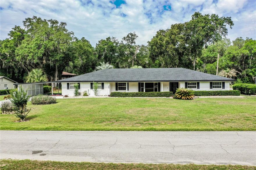 Beautifully maintained ranch-style home tucked away on a quiet dead-end street just outside the charming historic town of Bartow! This spacious one-owner home offers 3 bedrooms, 2 bathrooms, plus a versatile bonus room perfect for a 4th-bedroom, home office, playroom, or flex space. One of the bedrooms is generously sized and offers excellent potential as a secondary primary suite or private mother-in-law suite.
With over 2,900 total square feet of air-conditioned living space, this home provides room for everyone to spread out and enjoy. The chef-inspired kitchen features a large island, real wood KraftMaid cabinetry, breakfast nook, and abundant storage, making it ideal for entertaining and everyday living. Enjoy both formal living and dining rooms, along with a cozy family room overlooking the sparkling oversized pool and expansive backyard.
Situated on more than half an acre, the property offers endless possibilities for gardening, outdoor entertaining, pets, or family activities, all with the privacy and freedom of NO HOA. Additional features include an indoor laundry room, built-in desk area, generous storage throughout, and a new roof installed in December 2023.
Conveniently located near shopping, dining, schools, and major roadways while still offering the peace and charm of country living, this lovingly cared-for home is truly a rare find!