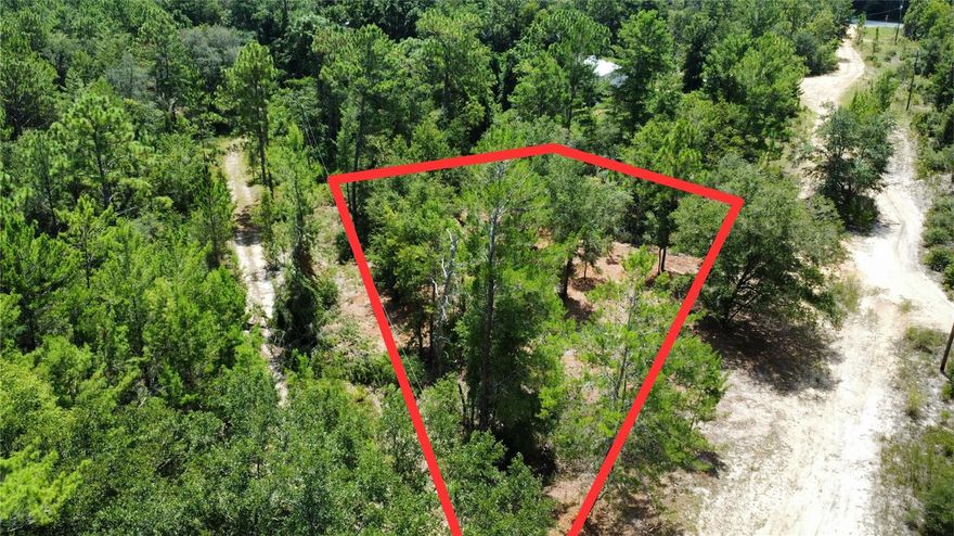 Oversized .32-acre corner lot in Grandin Lake Hills. The land has been partially cleared and mulched, offering a head start on your plans. Located just minutes from Lake Grandin and several other local lakes, this property provides the perfect setting for a new home or a private weekend getaway in a quiet community.