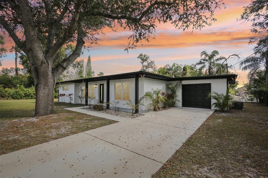Completely renovated and move-in ready, this stunning 3-bedroom, 2-bath home in the heart of Tampa sits on a rare double lot, offering space, privacy, and future potential. Every detail has been thoughtfully updated with modern, high-end finishes, creating a clean, contemporary feel throughout.

The open-concept layout is filled with natural light and features designer flooring, sleek fixtures, and a beautifully updated kitchen with premium cabinetry, quartz countertops, and stainless-steel appliances—perfect for everyday living and entertaining. Both bathrooms have been fully remodeled with stylish tile work and upscale finishes.

Step outside to enjoy the expansive yard with endless possibilities—room for outdoor entertaining, a pool, expansion, or additional storage. Conveniently located near major roadways, shopping, dining, and everything Tampa has to provide!

This is a rare opportunity to own a fully updated home on a double lot—schedule your showing today.