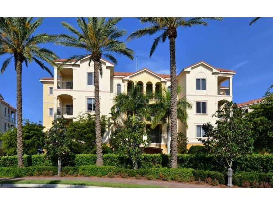 Spectacular penthouse with southern exposure and direct beachfront at Positano, a 10 acre oasis with only 29 residences.  This is Florida living at its very best!  The penthouse has breathtaking views of the Gulf of Mexico and miles of beautiful sandy beach plus views of Sarasota Bay. A fantastic wrapping terrace on the gulfside offers outdoor enjoyment from the main living area and master suite.  Two other terraces off the additional bedrooms offer privacy and wonderful views.  This true three bedroom all with private baths is 3319 square feet. A Gulf front gourmet kitchen with state-of-the art appliances has an adjacent family gathering area.  The open plan flows from the living room area to the dining room and the floor to ceiling windows dramatically overlook the Gulf of Mexico and beach. This penthouse has beautiful marble floors, 10 foot ceilings, crown molding and comes  with a private enclosed three car garage. The Owners' Club amenities include a state-of-the-art fitness center, catering kitchen, lounge with a fireplace, Plasma TV and surround sound system.  There is a 75 foot olympic pool and spa plus outdoor grilling and shaded cabanas.