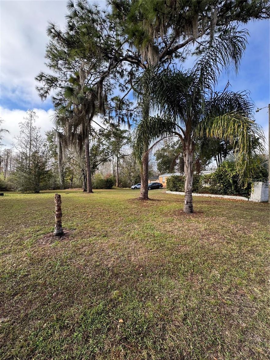 Cleared lot ready for you to place your mobile home! Lot has septic, well and electricity pole. The lot adjacent to this with a mobile home (12748 Via Plaza Way) is being sold as well as the lot to the right of it. Seller wants to sell all 3 lots together.