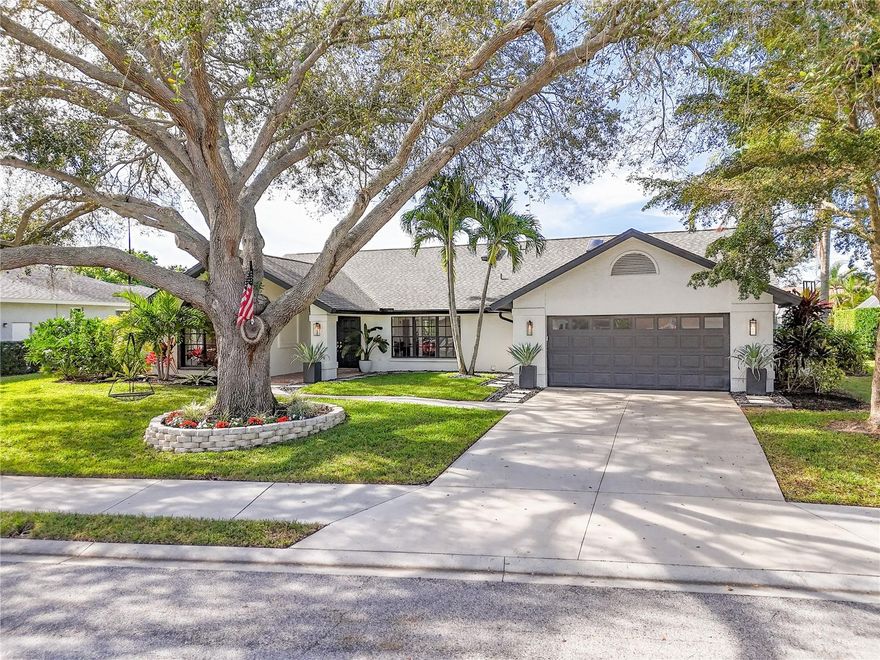 Welcome to this one-of-a-kind modern, beach home! The property is nestled in the quiet and family-friendly community of Southfield located just 15 minutes away from the world-famous Siesta Key Beach.  This 4 bed, 2.5 bath pool single story home has it all! As you enter the home, you'll walk into one of the two large living spaces with a beautiful view out to the pool and lush Florida landscaping.  With over $300,000 in upgrades, the sellers have completely transformed this property into the perfect blend of modern elegance and the Florida lifestyle. The home features: a brand-new remodeled kitchen with quartz countertops and an oversized island, new beachy blonde vinyl flooring, new roof, new AC, new water heater and completely updated plumbing and electric.  This is truly a brand-new home gutted to the studs that is situated in an incredible location in an established neighborhood! The split floor plan allows for privacy for a large family or even multi-generational living.  There is an office as well that can easily be converted into a 5th bedroom! This home is great for indoor and outdoor entertaining. The property also sits just minutes from the Legacy Trail.  The seller will also consider selling the home fully furnished!  Call today to set up your showing!