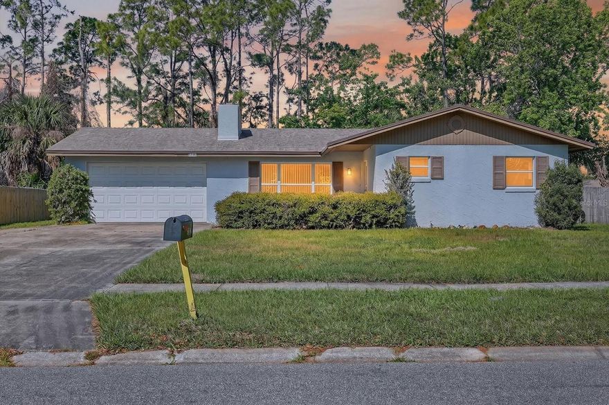 Welcome to 1147 Harms Way in beautiful Port Orange, Florida--a charming, move-in-ready home nestled in a quiet residential neighborhood with no HOA restrictions. This inviting property offers the perfect blend of comfort, style, and convenience, making it ideal for first-time buyers, downsizers, or anyone seeking a peaceful Florida lifestyle. Step inside to discover two spacious bedrooms, each featuring ample closet space for easy organization. The home boasts freshly renovated bathrooms with modern finishes, as well as a completely remodeled kitchen designed to impress. Enjoy cooking and entertaining with sleek white quartz countertops, brand-new stainless steel appliances, and a clean, contemporary aesthetic that enhances both form and function. At the heart of the home is a stunning stone hearth and fireplace, creating a warm and welcoming focal point that adds character and charm to the living space--perfect for cozy evenings or gathering with guests. Outside, you'll find ample parking and a private backyard, offering plenty of room to relax, garden, or entertain. The peaceful setting combined with the home's thoughtful updates makes this property a standout in the Port Orange real estate market.
Conveniently located near shopping, dining, schools, and just a short drive to the beach, this home delivers both tranquility and accessibility.
Don't miss this opportunity to own a beautifully updated home in one of Port Orange's desirable Willow Run neighborhood.