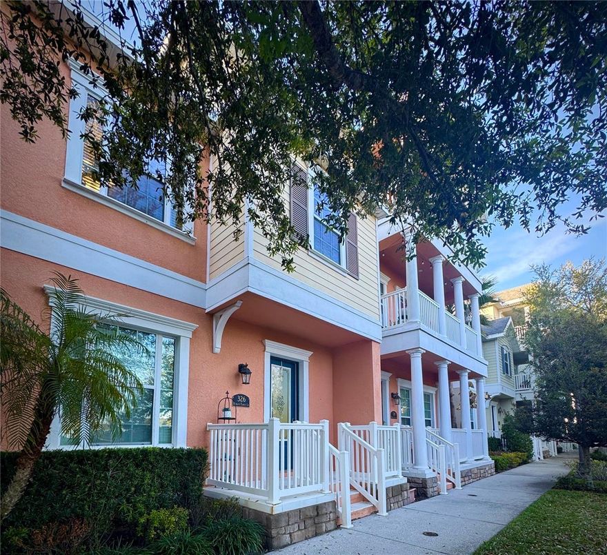 Beautiful three-story townhome offering 3 bedrooms and 3 full bathrooms, thoughtfully designed for comfort, privacy, and flexible living.

A unique multi-level layout features one bedroom and full bathroom on each floor, making it ideal for guests, multi-generational living, or working from home. The second-floor bedroom with French doors creates a bright and inviting space, perfect as an office or lounge.

The top level showcases a spacious primary suite complemented by a loft area, ideal for a home office or sitting space, along with two walk-in closets providing ample storage.

Enjoy open and welcoming living areas, a well-appointed kitchen, and natural light throughout the home. Recent updates include A/C, washer and dryer, and a garage door opener (2025), offering added value and peace of mind. The home also features a modern all-in-one washer and dryer unit for added convenience.

Conveniently located near shopping, dining, gyms, and major highways for easy commuting.

Move-in ready and a fantastic opportunity to own a well-maintained home with a versatile layout in a desirable location.