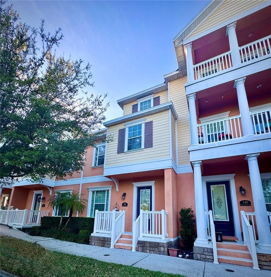 Beautiful three-story townhome offering 3 bedrooms and 3 full bathrooms, thoughtfully designed for comfort, privacy, and flexible living.

A unique multi-level layout features one bedroom and full bathroom on each floor, making it ideal for guests, multi-generational living, or working from home. The second-floor bedroom with French doors creates a bright and inviting space, perfect as an office or lounge.

The top level showcases a spacious primary suite complemented by a loft area, ideal for a home office or sitting space, along with two walk-in closets providing ample storage.

Enjoy open and welcoming living areas, a well-appointed kitchen, and natural light throughout the home. Recent updates include A/C, washer and dryer, and a garage door opener (2025), offering added value and peace of mind. The home also features a modern all-in-one washer and dryer unit for added convenience.

Conveniently located near shopping, dining, gyms, and major highways for easy commuting.

Move-in ready and a fantastic opportunity to own a well-maintained home with a versatile layout in a desirable location.