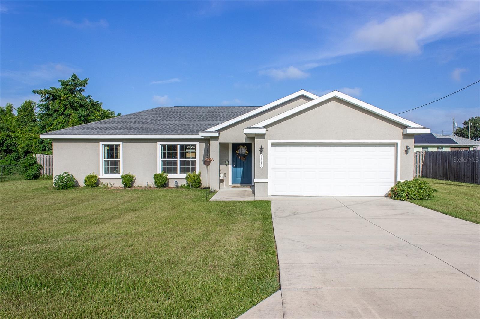 Don't miss this 3-bedrrom, 2-bath, 2-car garage home with .27 acre fenced yard. Located in Ocala Highland Estates, feel like you live in the country, only minutes from shopping and downtown Ocala, restaurants, I-75 and 20 minutes to World Equestrian Center. This home comes with stainless steel appliances, granite countertops, kitchen island, split bedroom plan, 10' ceilings throughout the great room, kitchen and dining room. You'll find a spacious primary bedroom with walk-in closet and en suite bathroom with walk-in shower. The large laundry room is a great addition to this home. This well thought out floor plan is open and bright with luxury vinyl plank flooring, oversized sliding glass door to fenced back yard. Priced to sell, put this one on your list to see. Home is an area that qualifies for USDA financing.