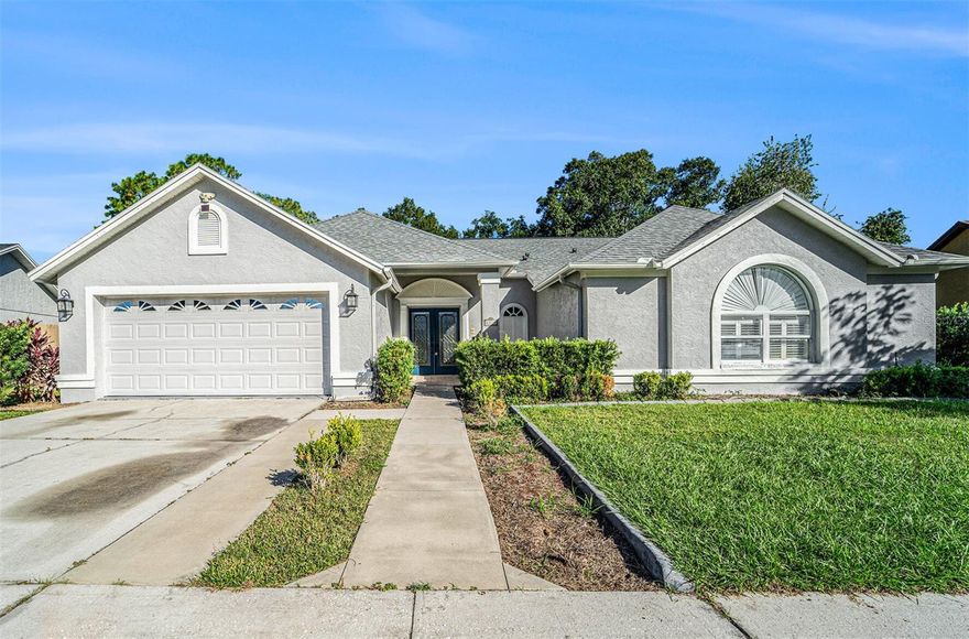 One or more photo(s) has been virtually staged. Beautiful Pool Home in the Highly Desirable Sterling Ranch Community
This spacious and beautifully maintained 3-bedroom, 2-bath pool home is priced to sell and available for immediate occupancy. Nestled on a quiet cul-de-sac street with a fenced backyard, this home offers privacy, comfort, and convenience in one of Brandon’s most sought-after communities.
Step inside to a bright and inviting open floor plan featuring vaulted ceilings and fresh paint. The formal living and dining rooms provide plenty of space for entertaining, while the large kitchen with ample cabinetry, a breakfast nook, and breakfast bar truly serves as the heart of the home. A bonus room offers versatile space that can be used as a hobby room, home office, or workshop.
The primary suite offers a peaceful retreat with a walk-in closet and spacious ensuite bath featuring dual sinks, a walk-in shower, and a relaxing soaking tub. Two additional bedrooms and a second full bath are perfect for family or guests. An indoor laundry room adds convenience, while the attached two-car garage provides extra storage.
Enjoy true Florida living in your screened-in pool area or unwind under the covered lanai, surrounded by mature landscaping for added privacy.
Located in Sterling Ranch, residents enjoy low HOA fees, no CDD, and access to community amenities including a clubhouse, pool, and park. Ideally situated near major expressways (I-75, Selmon Expressway, and Hwy 60), this home offers easy access to downtown Tampa, MacDill Air Force Base, and Tampa International Airport. You’re just minutes from shopping, restaurants, schools, and entertainment, with Gulf beaches, Ybor City, and the Tampa Riverwalk only a short drive away.
This move-in-ready gem perfectly blends comfort, functionality, and a prime location. Schedule your private showing today and experience why Sterling Ranch remains one of Brandon’s most desirable communities!