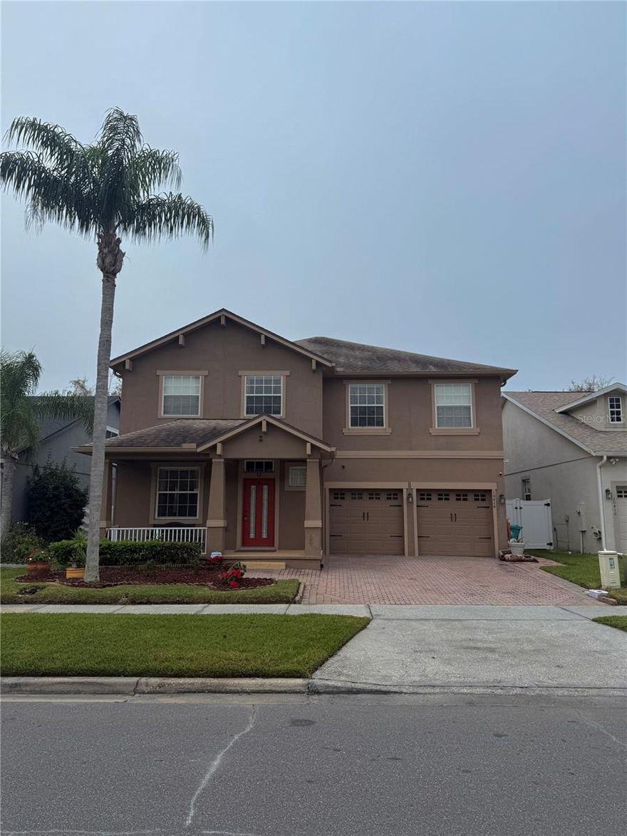 Spacious 3-bedroom, 2-bath single-family home for rent in the Lake Nona area offering comfort, convenience, and low-maintenance living. Home features a private screened-in pool with pool and lawn care included in the rent. Open-concept layout with generous living areas, abundant natural light, and a functional kitchen ideal for everyday living and entertaining. Primary suite includes an en-suite bath and ample closet space. Located in a quiet, well-established community with easy access to Medical City, major highways, shopping, dining, top-rated schools, and Orlando International Airport.