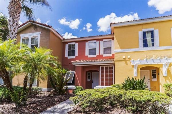 Welcome to 3052 Secret Lake Drive, a fully renovated 3-bedroom, 2.5-bath townhome in the gated community of Secret Lake Resort. Recent 2024 upgrades include a new HVAC AC and heater unit plus a new pool pump. The home features a private screened-in lanai with pool, sliding door access, and unique Disney-themed murals. Sold fully furnished and turnkey, it’s ideal for investors or owners—currently active on Airbnb with 5-star reviews and professional management already in place. The spacious layout sleeps up to 10, making it perfect for short-term rentals, long-term tenants, or personal use. HOA includes Wi-Fi, sewer, exterior maintenance, and cable, while the community offers a clubhouse, gym, two pools, and even an on-site restaurant. Extra trees provide added backyard privacy. Located just minutes from Disney, Margaritaville, H2O Water Park, and all major attractions, this property combines comfort, convenience, and strong rental potential in a safe, quiet neighborhood.