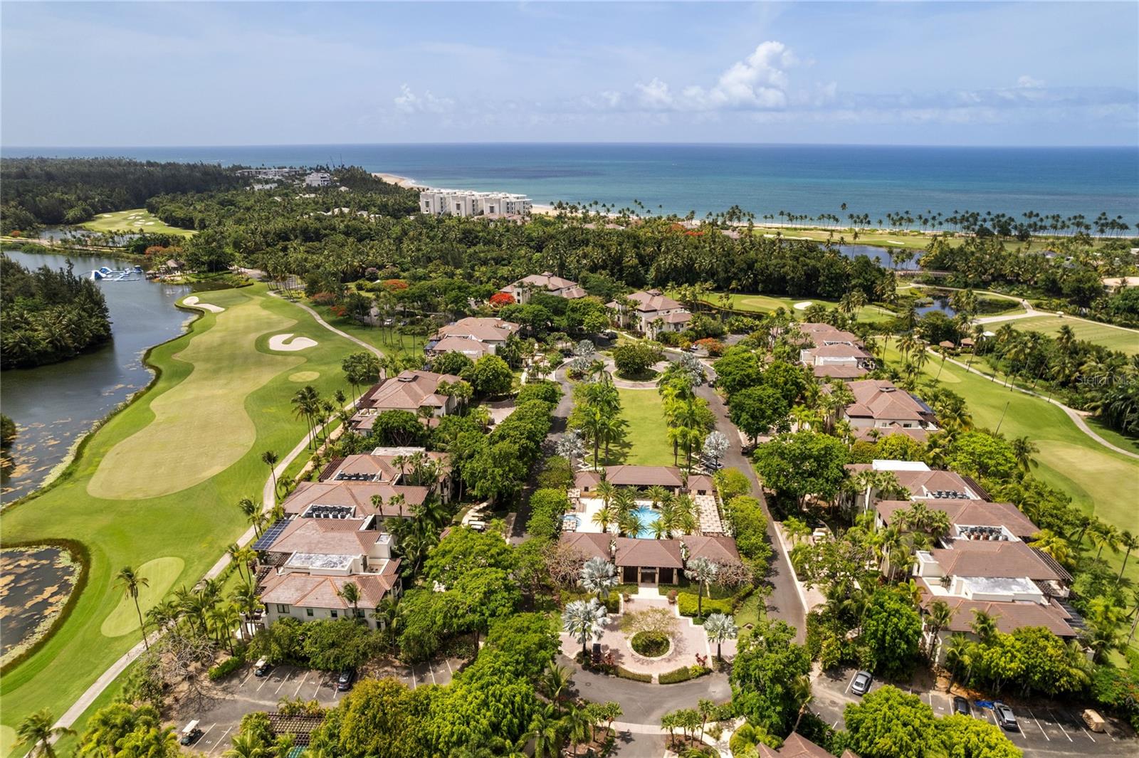 Experience the epitome of tropical luxury lifestyle at Las Verandas within the St. Regis Bahia Beach Resort.
This stunning second-floor residence spans 2,544 sq. ft. and boasts 3 bedrooms and 3 baths. Enjoy breathtaking views of the Robert Trent Jones Jr. 18-hole golf-course from the balconies off the living area and primary bedroom.
The home is filled with natural light, featuring an open kitchen and living area layout. The spacious primary bedroom includes an en-suite bathroom with his and her sinks, and a bathtub and shower.
Las Verandas residents have access to a private gazebo area with a swimming pool and bbq area.
Indulge in the unparalleled amenities of this exclusive gated community. Enjoy 2 miles of pristine sandy beach, a private beach club with two beachfront pools, and a range of water sports including surfing. Stay active with fitness and wellness centers, tennis and basketball courts, and the Robert Trent Jones Jr. 18-hole golf course. Relax at the Iridium Spa or spend a day at the boathouse for lake sports and fishing. Explore 4.5 miles of hiking and bicycle trails, and delight in diverse culinary options.
Experience unmatched comfort and luxury in this tropical paradise at the St. Regis Bahia Beach Resort.
