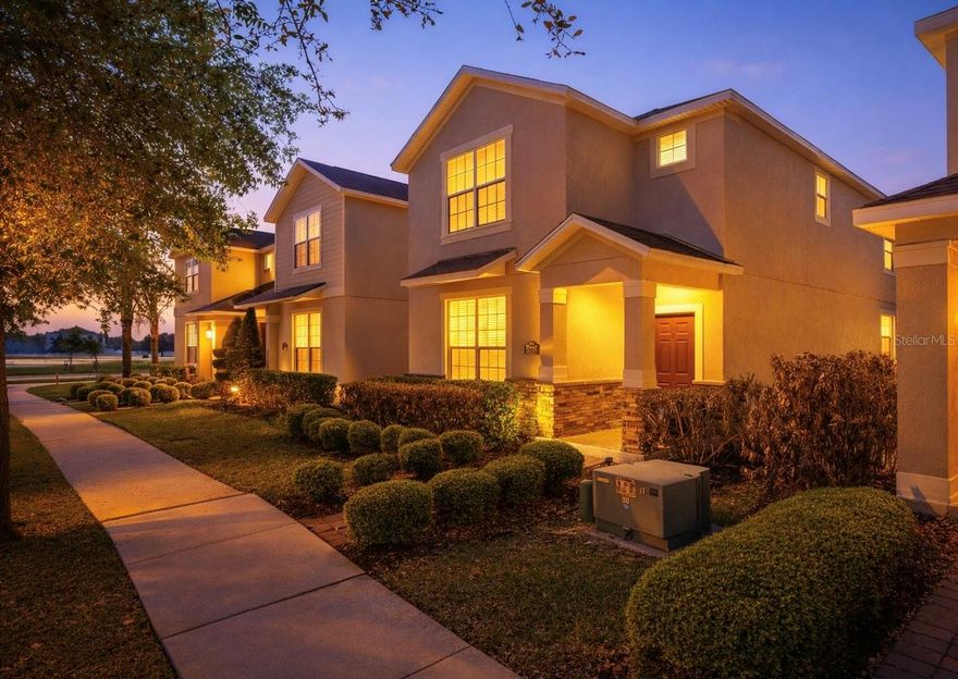 Welcome to this sophisticated, modern and spacious elegant two-story home, in the beautiful neighborhood of Independence in the Horizon West area. Situated across the pond, this 2,524-square-foot home offers an open concept living space. As you enter through the front door, you are greeted with gorgeous tile floors. The kitchen features beautiful modern espresso cabinetry, a large pantry, stainless steel appliances, and an oversized island overlooking the family room and dining area. This open floor plan provides a great space for entertaining and includes dual primary bedrooms on the main and second levels. The expansive primary suite features a walk-in closet, separate sinks with beautiful cabinetry, a soaking tub and a luxurious walk-in shower. Other features completing this exquisite home include three bedrooms and an upstairs loft on the second level, plus a two-car garage. Capturing some of the best living in Florida, the Independence neighborhood provides a resort-style swimming pool, walking trails, basketball courts, tennis courts, fitness center, and a private community boat ramp. Conveniently located minutes from Disney World, Orange County National Golf Course, restaurants, shopping, hospitals and zoned for top-rated schools. Schedule your private showing and start enjoying the Florida lifestyle!