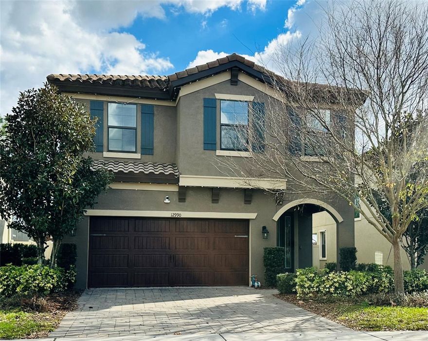 Welcome to this beautifully maintained 4-bedroom, 2.5-bath home located in the highly sought-after Starkey Ranch community. Built in 2019 by WestBay, this spacious two-story residence offers 2,799 heated square feet of thoughtfully designed living space.

The open-concept floor plan features high ceilings, tile flooring in the main living areas, and a modern kitchen with stone countertops, stainless steel appliances, ample cabinetry, and a seamless flow into the family room — perfect for everyday living and entertaining.

Upstairs, you’ll find generously sized bedrooms including a private primary suite with walk-in closet and well-appointed en-suite bath. The home also includes an inside laundry room, hurricane shutters, covered patio, and attached 2-car garage.

Situated in Flood Zone X and located in one of Pasco County’s premier master-planned communities, residents enjoy resort-style amenities including clubhouse, community pool, parks, playgrounds, dog park, scenic trails, and more.

Conveniently located near major roadways, shopping, dining, and top-rated schools.

Move-in ready and priced to sell.