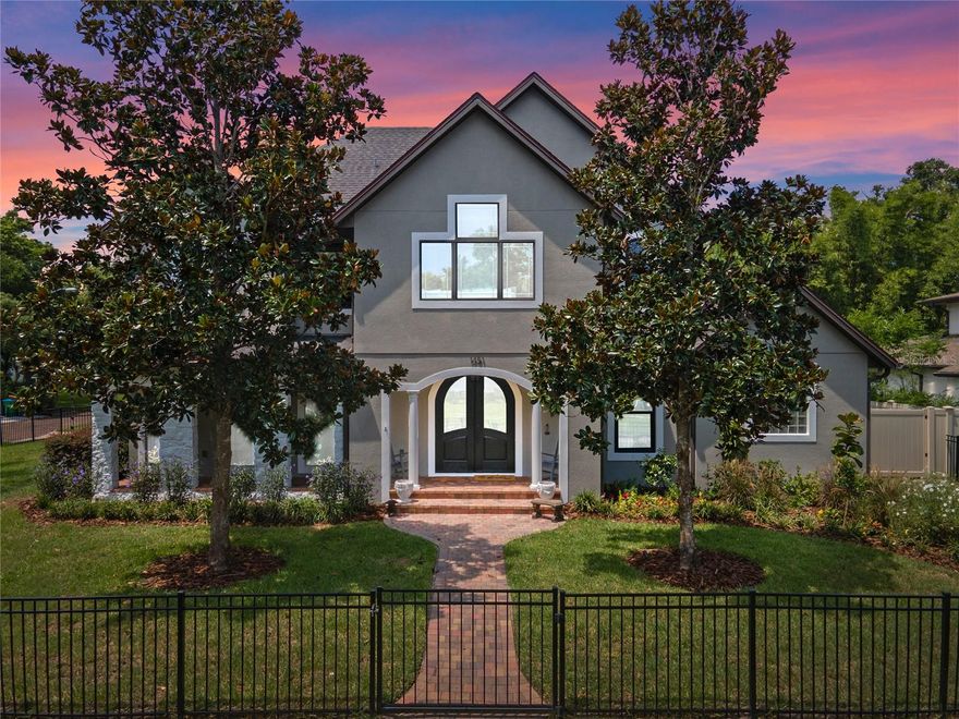 **Luxurious Winter Park Estate with Detached TWO bedroom Guest House** RENOVATED POOL HOME with NO HOA! TWO Primary Bedrooms located on the main floor! 

Welcome to a world of unparalleled luxury and elegance in the heart of historic Winter Park, FL. This exquisitely renovated two-story pool home, set on a sprawling corner lot, offers a rare opportunity to experience the pinnacle of sophisticated living. Boasting 6 total bedrooms, 4 bathrooms, including a detached 2-bedroom guest house, this property seamlessly blends modern amenities with timeless charm.

As you step through the grand entrance, you are immediately greeted by a stunning foyer adorned with pristine travertine flooring, setting the tone for the elegance that lies ahead. The open floor plan, accentuated by soaring high ceilings, creates an inviting atmosphere perfect for both lavish entertaining and tranquil family living.

The heart of the home, the gourmet kitchen, is a chef's dream come true. Featuring breathtaking quartz countertops, top-of-the-line appliances, custom cabinetry, and an in-home wine cellar, this space is as functional as it is beautiful. Whether you're preparing a casual meal or hosting a grand dinner party, the adjacent dining room provides the ideal setting for every occasion.

The master suite, located on the main floor, is a sanctuary of luxury and comfort. It boasts a walk-in closet and an opulent en-suite bathroom complete with a soaking tub, separate shower, and double vanities. The remaining bedrooms are located on the second floor, offering privacy and space for family or guests.

Adding to the property's appeal is a completely separate 2-bedroom guest house, accessible via a private entrance. This guest suite includes a full kitchen, cozy living room, and its own laundry room, making it perfect for extended family, visitors, or even as a private home office. The flexibility and privacy this space offers are truly unmatched.

Step outside to your own private paradise, where a sparkling pool awaits. The expansive screened-in lanai and ample outdoor space make this the ultimate setting for enjoying Florida's year-round sunshine. Whether you're hosting a summer barbecue or simply unwinding after a long day, this outdoor oasis provides the perfect backdrop.

Located just minutes from the renowned Park Ave, this home is nestled in one of Winter Park's most coveted neighborhoods. Enjoy the convenience of being close to award-winning restaurants, boutique shopping, and upscale entertainment options. Living here isn't just about owning a home—it's about embracing a lifestyle of luxury and convenience.

This stunning property offers the perfect blend of luxury, comfort, and location. Schedule your private showing today and discover what makes this Winter Park home truly exceptional.