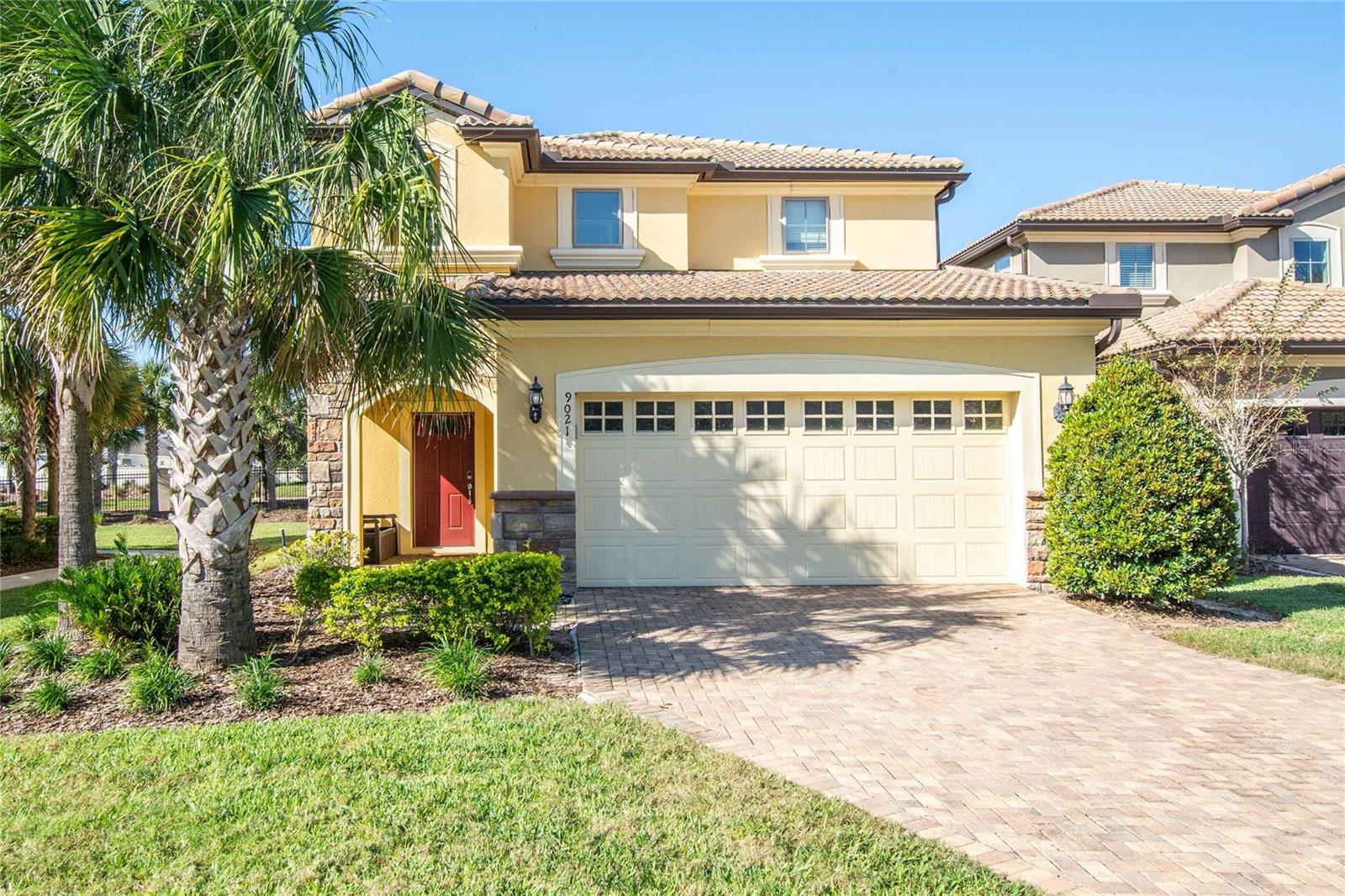 WHY WAIT FOR A NEW HOME TO BE BUILT, when you can by a GREAT, FULLY furnished/decorated by a professional interior designer and within a SHORT WALKING distance to the clubhouse? This Lakeshore model features 5 bedrooms and 5.5 bathrooms, private pool and garage converted to a gameroom. Close to Walt Disney Parks, Windsor at Westside Resort community features: 10,000 sq.ft. Clubhouse with State of the Art Fitness Center, Resort style Pool with splash area, Lazy River, Tiki Bar, Fitness Center, The club contains tu Casa Bar and Lounge, Market and Deli, Arcade Games Room, Concierge, Sand Volley Court, Multi purpose court, Playground. DON'T MISS THIS OPPORTUNITY, AS IT WON'T LAST!!