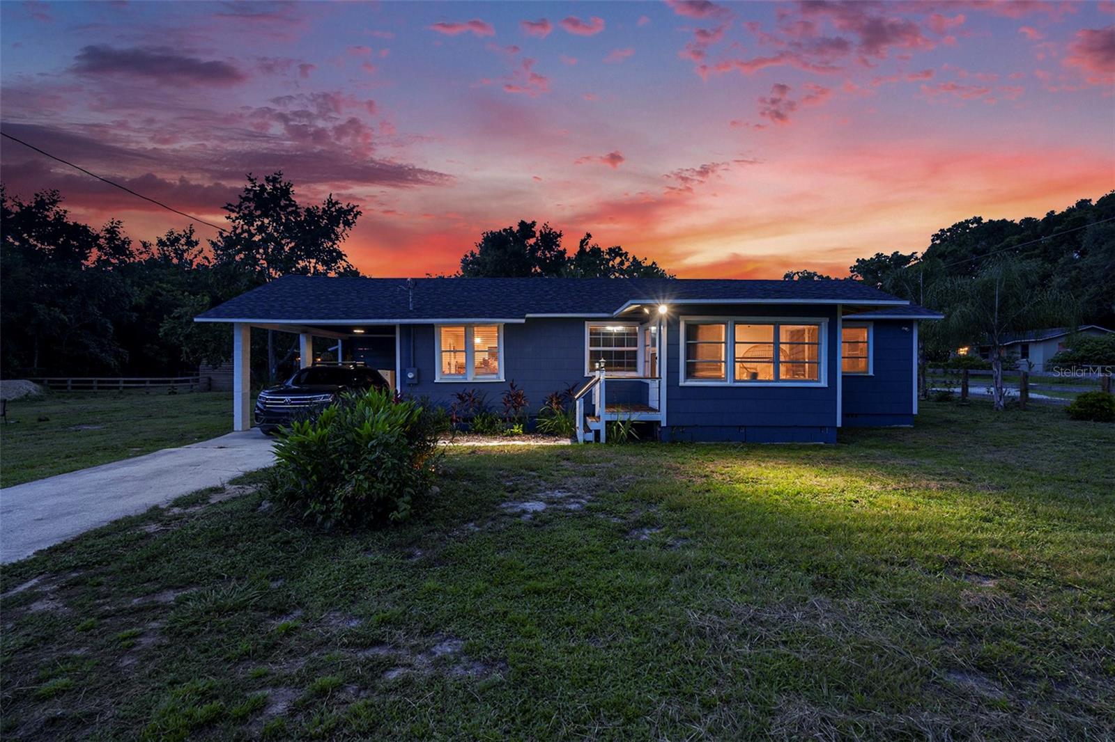 Welcome to your serene country retreat in beautiful Dade City! Nestled on 3.3 acres, this charming 3-bedroom, 1-bath home offers peaceful living with room to roam. The property features functional stables, making it perfect for horse lovers or those seeking a small hobby farm. Enjoy the freedom of spacious outdoor living while being just minutes from historic downtown Dade City’s shops, dining, and local events. Whether you’re looking for your first home, a place to expand your AGR interest.