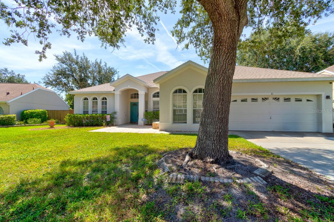 Welcome to The Reserve at DeBary. Relax and lounge around the beautiful Community Pool located just steps away from the front door. This 3 bedroom 2 bath split floor plan offers an Office/Living room, Large Living Room with Sliding Door Wall leading to your screened lanai. Enjoy your beautiful patio and dreamy spa for soaking after a long day at work. Formal Dining Room, updated Kitchen with Granite Countertops. Breakfast nook and eat up Kitchen Bar. The Kitchen features a walk in pantry, Large Island overlooking the family room. Huge Primary Bedroom double closets, soaking tub with separate shower, dual sinks and recessed lighting. Second bath also has dual sinks. New Roof 2019 Close to the DeBary SunRail DeBary Station, Shopping and Restaurants, Gemini Springs and Gateway Park. Welcome home. Home is under audio and visual surveillance.
