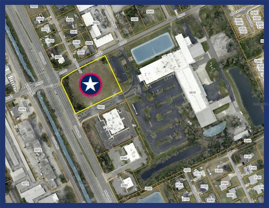 Nearly two-acre lot located at the corner of 6th Street and Nova Rd (SR 5A) in Daytona Beach.  Adjacent to the former Daytona Beach News Journal building.  Neighboring properties include Davita Kidney Care, Community Pharmacy, Domino's Pizza and CAN Community Health.  

Approximately 315’ of frontage on 6th Street and 220’ of frontage on Nova Rd.  Shared access road from Nova Rd is in place.  See attached Survey for details.

Zoned PD-G (Planned Development – General) which would allow retail, service, gas station, convenience store, restaurant, medical, shopping center, etc.  See attached Ordinance 16-294 for details.

FDOT AADT 31,000 on N Nova Rd.

Owner would also consider a land lease at $120K/year for a qualified tenant.