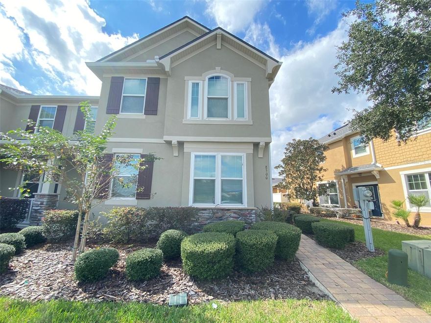 Check out this beautiful townhome. The primary bedroom is on the first floor, with an ensuite bathroom with dual sinks and a large shower. The kitchen has 42" upper cabinets, double ovens, lots of storage, an eat-in space, and an island. There is also a guest powder room. There is a nice private back patio/courtyard area, in between the home and the 2-car garage. Upstairs is the laundry room with a full-size washer and dryer, a second primary suite, a 3rd bedroom, and a den, which is ideal for an office, study or playroom. There is also a loft area. Community amenities include a resort-style pool, playground, parks, and walking trails. Convenient location to restaurants and shopping.

This property offers an option of a security deposit-free lease using Obligo’s billing authorization technology
for qualified tenants, as well as a mandatory Resident Benefit Package. Terms and conditions apply.

Please note: There may be a separate HOA Approval Process & Fee that may apply.