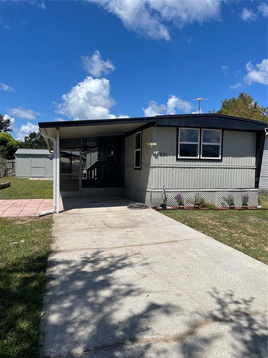 ***SELLER FINANCING AND LEASE TO OWN AVAILABLE***
Home was completely re-done in 2017/2018 Plumbing,Electrical,A/C, drywall, etc...
WELCOME HOME to your peaceful retreat in the desirable town of Montverde! This nicely updated 2-bedroom, 2-bath manufactured home offers comfort, functionality, and space to live your ideal lifestyle. Step inside to find a bright and open floor plan with modern touches and updated flooring.
The spacious primary bedroom offers an en-suite bathroom, while the second bedroom and full guest bath provide flexibility for family, guests, or a home office.
Outside, enjoy a large storage shed with full power—ideal for a workshop, hobby space, or extra storage—as well as a chicken coop for those looking to embrace a bit of country living. You will even find a cute screened in porch to spend those peaceful Florida mornings and evenings.
An AWESOME PIECE OF LAND AND HOUSE for UNDER $130,000!!!! Don't wait, this one has just been reduced to sell quickly!