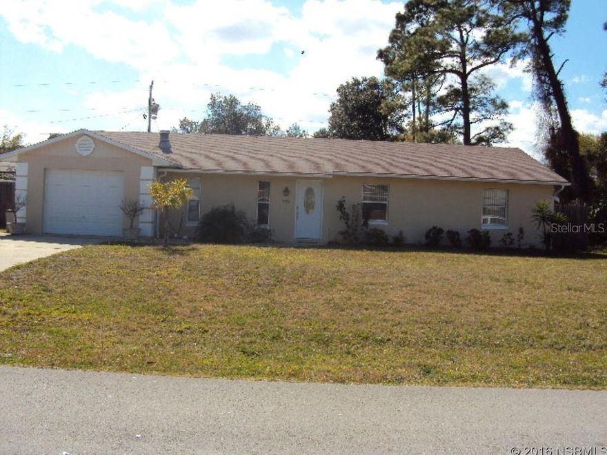 Totally renovated 3 bedroom, 2 bath home located in a very nice area of Florida Shores.  Open floor plan with fireplace and breakfast bar. Wood laminate flooring and tile throughout.  All new kitchen appliances. New sinks and fixtures in kitchen and bathrooms.  Exterior and interior freshly painted. No popcorn ceilings here. Fenced in back yard with 3 gates, extended sprinkler system, buried utilities extending to the rear. New A/C and garage door in 2012 plus more! This home has been given the best of TLC. Move in ready! ;Water: City