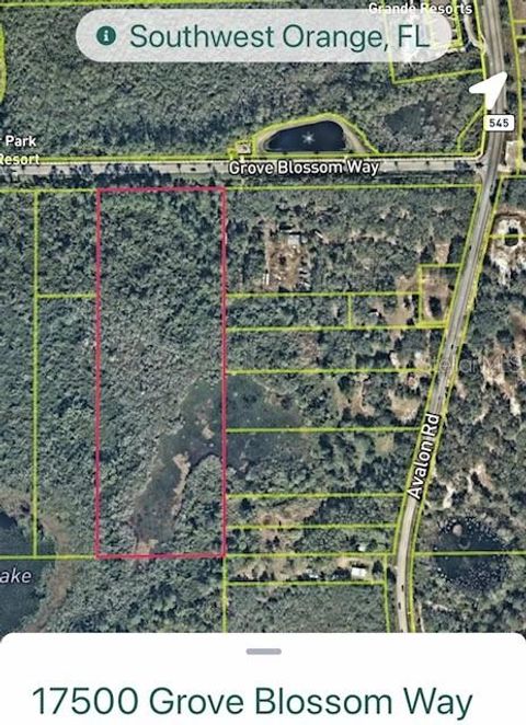 17500 GROVE BLOSSOM WAY WINTER GARDEN FL 34787