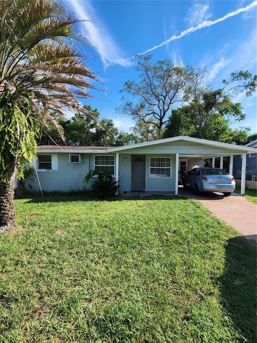 Show me the LOVE. This quaint home has been tenant occupied for quite a while. This could be a great starter home for the right person. Convenient to the hub of 491 & 486 with all the new shopping and eateries. Property appraiser shows this as a 1 bedroom, but there is an additional room without a closet so could be office or secondary bedroom.