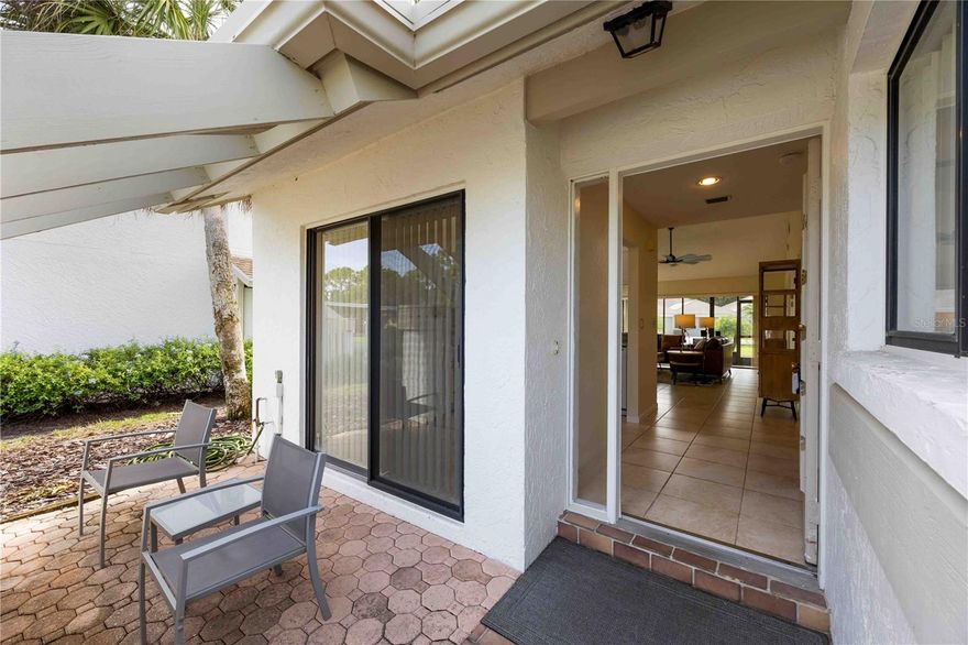 This stunning end-unit condo offers the perfect blend of modern comfort and convenient location in The Meadows, just outside of Sarasota's desirable University Town Center area. With two bedrooms and two bathrooms spread across 1,080 square feet, this well-appointed home features freshly installed white shaker kitchen cabinets paired with elegant stone countertops that'll make your morning coffee routine feel like a luxury experience.

Natural light floods the space through thoughtfully positioned windows, while vaulted ceilings create an airy, spacious atmosphere that makes entertaining a breeze. Updated modern ceiling fans and light fixtures add contemporary flair throughout, and the partially furnished setup means you can move in and start living the good life immediately.

Location-wise, you've hit the jackpot. Shopping and dining options abound in the nearby University Town Center Mall corridor, with everything from casual bites to upscale restaurants just minutes away. Adventure seekers will appreciate close proximity to Nathan Benderson Park for outdoor activities, while the Mote Science Education Aquarium and PopStroke provide entertainment options. When you're ready to explore further, downtown Sarasota and pristine area beaches are just a comfortable twenty-minute drive away.

This property presents an excellent opportunity for both primary residence and rental income potential, given its prime location and move-in ready condition.