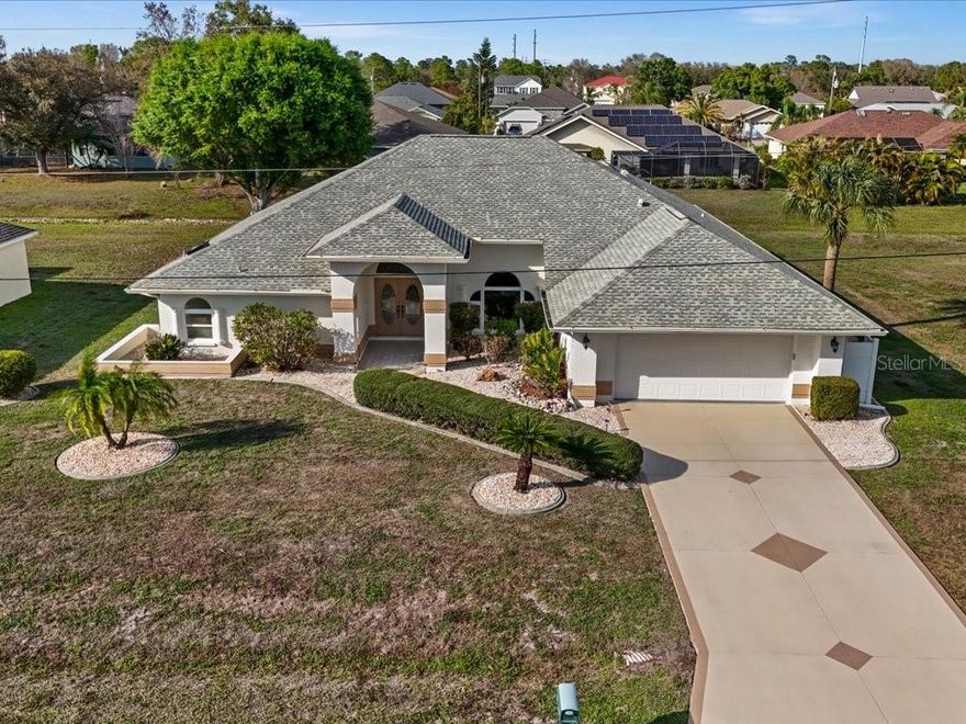 PRIDE OF OWNERSHIP shines throughout this beautifully maintained 2,991 sq. ft. Southwest Florida home! There is truly nothing to do but move in and start enjoying the Florida lifestyle.
This spacious residence features 4 large bedrooms and 4 full bathrooms, including a private in-law suite with its own full bathroom, making it perfect for guests, extended family, or multi-generational living. The huge master bedroom and master bathroom along with two large walk-in closets, a shoe closet and large linen closet, provide a relaxing retreat with plenty of space to unwind.
Step outside to your very private heated in-ground pool, complete with a screened pool cage, creating the perfect setting for year-round swimming and relaxation. The home also features a large concrete party patio designed for outdoor entertaining, grilling, and gathering with family and friends.
Inside, you’ll find an updated kitchen with newer high-end appliances, complemented by major system upgrades that will provide peace of mind for years to come. Recent improvements include: New impact rated windows, impact rated swing-out doors and impact rated sliding door (2021), New roof (2021), New dual Heat and A/C systems (2019), New garage door and opener (2025), New pool heater (2025), New Exterior paint (2025), Complete hot and cold water re-pipe (2009)
Located in the sought-after Deep Creek neighborhood with Deep Creek Golf Club and multiple community lakes throughout the community, this home offers the best of Southwest Florida living. Enjoy world-class fishing and boating in Charlotte Harbor, beautiful Gulf beaches and turquoise water, and easy access to I-75, Punta Gorda and Port Charlotte shopping, dining, and waterfront attractions
This home combines space, privacy, and major updates, making it a rare opportunity in a highly desirable area. Set your showing today.