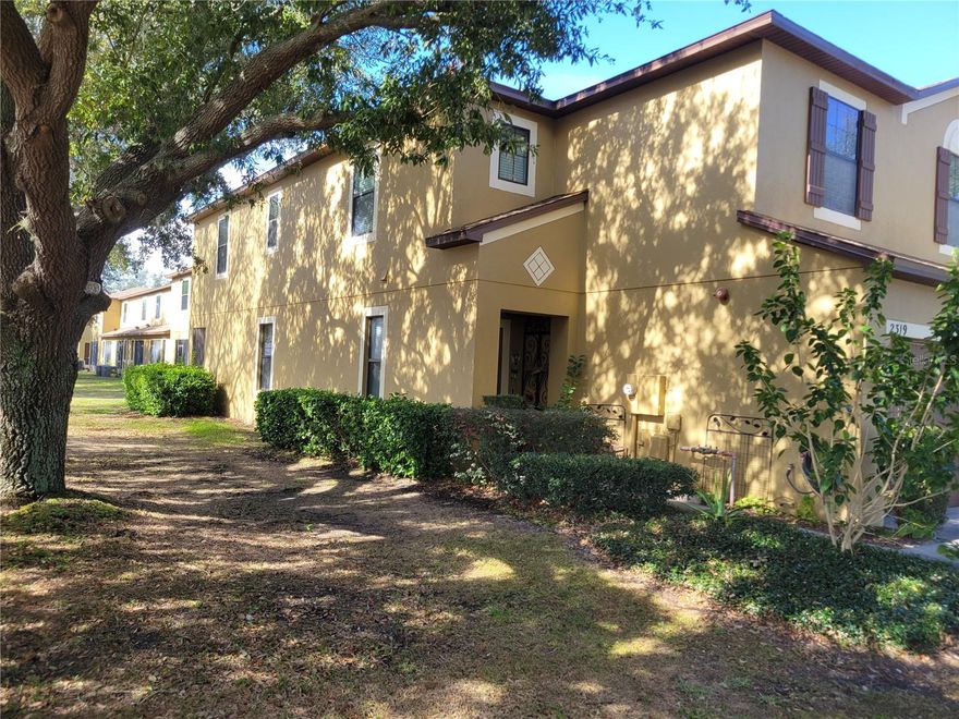 Located in Ocoee, close to Good Homes Rd and Colonial Drive (SR50), is where you will find this 3 bedroom 2 1/2 bath Townhome with garage. This is a corner unit which and benefits more outside greenery and space. The southern exposure of the home, allows for more sunlight. NEW ROOF Sept 2025. As you enter you are greeted by a foyer and an open floor plan. The spacious kitchen is open to the dining/living room, and a guest bathroom. The kitchen features High End stainless steel appliances, a closet pantry and a breakfast nook. In the living room, the sliding doors, take you out to a screened patio with storage closet and access to the rear shared yard. Upstairs, the large master bedroom has a walk-in closet, and in the private bathroom, there are double sinks, a tiled shower and a private w/c. The other bedrooms are of standard size with large closets and share a full bathroom, which has a tub/shower. In addition, the washer and dryer are located on the second floor for convenience. The home has a one car garage with cabinetry for storage. The neighborhood benefits with shopping plazas, malls, medical offices and restaurants all within short driving or walking distance. With easy access to SR 408 and Florida turnpike, downtown Orlando is within 15 minutes. Call us today for a showing!