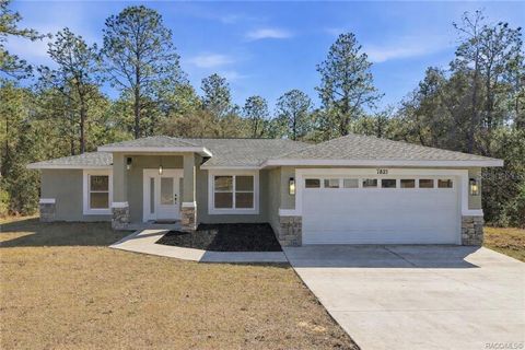 Photo of 7821 N Sarazen Drive, Citrus Springs, FL 34434 (MLS # TB8476701)