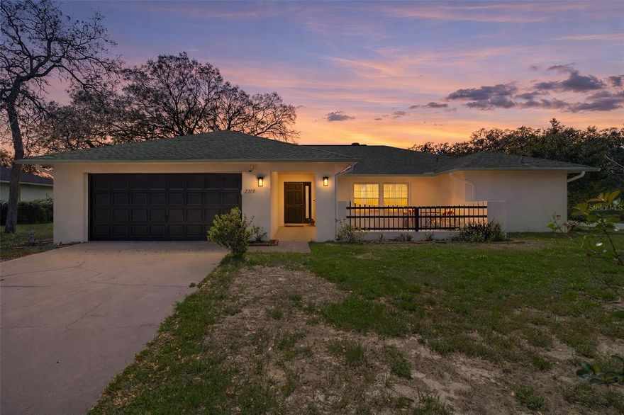 Welcome to this beautifully maintained 3-bedroom, 2-bath pool home, ideally situated on a prominent corner lot in the heart of Spring Hill. With NO HOA/CDD, this home offers the perfect blend of comfort, style, and Florida elegance, this residence is designed to impress from the moment you arrive. Step inside to discover a spacious interior enhanced by stunning flooring and a thoughtfully designed split floor plan that provides both privacy and functionality. The primary suite serves as a true retreat, featuring a generously sized bedroom and a tastefully updated, spa-inspired en-suite bath. Designed for both relaxation and entertaining, the outdoor living spaces are exceptional. Enjoy your own private oasis with a large sparkling pool, perfect for soaking up the Florida sunshine, along with a charming front courtyard that adds a touch of sophistication and additional space for gatherings. Set in a prime location close to shopping, dining, and everyday conveniences, this home offers the ideal combination of luxury and lifestyle.