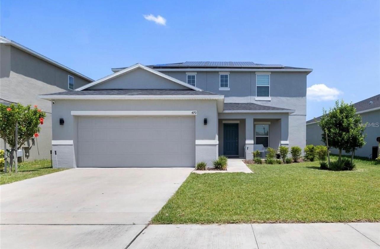 Welcome to this spacious 3-bedroom, 2.5-bathroom two-story home built in 2020, perfectly designed for comfort and convenience. Located in Davenport, this home is just minutes away from major highways, shopping, dining, and Florida’s world-famous theme parks.Step inside to an open-concept first floor, featuring a bright family room that flows seamlessly into the modern kitchen—ideal for family gatherings and entertaining. Upstairs, you’ll find all three bedrooms, including a large master suite with a walk-in closet, as well as a conveniently located laundry room.Enjoy the outdoors in your beautiful fenced backyard, offering plenty of space for relaxation, play, or weekend BBQs. With a half bath downstairs and a functional layout, this home is truly move-in ready and waiting for its next family.