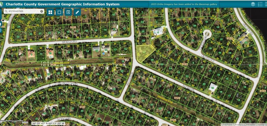 Create your ideal Florida home on this oversized pie shaped lot located in in Englewood East, one of Port Charlotte’s rapidly expanding residential communities. Nicely situated on a quiet paved street, this lot is zoned RSF-3.5 , perfectly suited for a custom single-family home, spec build, investment opportunity, or future homesite.
Conveniently close to shopping, dining, and medical facilities along McCall Road (SR-776), this homesite still offers the privacy of a peaceful neighborhood with no HOA restrictions. With ongoing growth and new construction throughout the area, it’s an excellent option whether you’re ready to build now or prefer to hold as a long-term investment.
Ideally located within reach of Englewood, Punta Gorda, and North Port, you’ll have convenient access to I-75, Charlotte Harbor, Gulf beaches, parks, golf, and endless outdoor recreation. Take advantage of this opportunity to own your very own slice of paradise in Southwest Florida and bring your vision to life in a thriving coastal community.