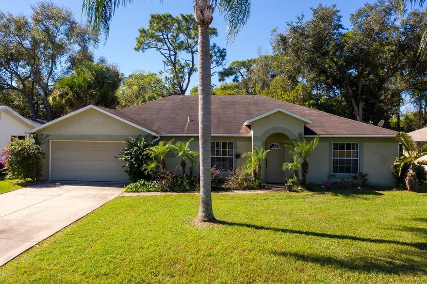 Sought After New Smyrna Beach Canal home. Open floor plan. Great bones. Enjoy the screened in porch or watch fish jump from your own deck overlooking the water. Fenced in backyard. No HOA. This home is within close proximity to Historic Canal Street and Flagler Avenue. Ten minutes to the beautiful sandy beaches of the Atlantic Ocean. Enjoy entertainment, arts, shopping, restaurants, & more. Perfect home for the golf enthusiast! This home is across the street from a beautiful golf course. Between the canal and the golf course. Perfect for living the Florida Lifestyle! ;Water: City