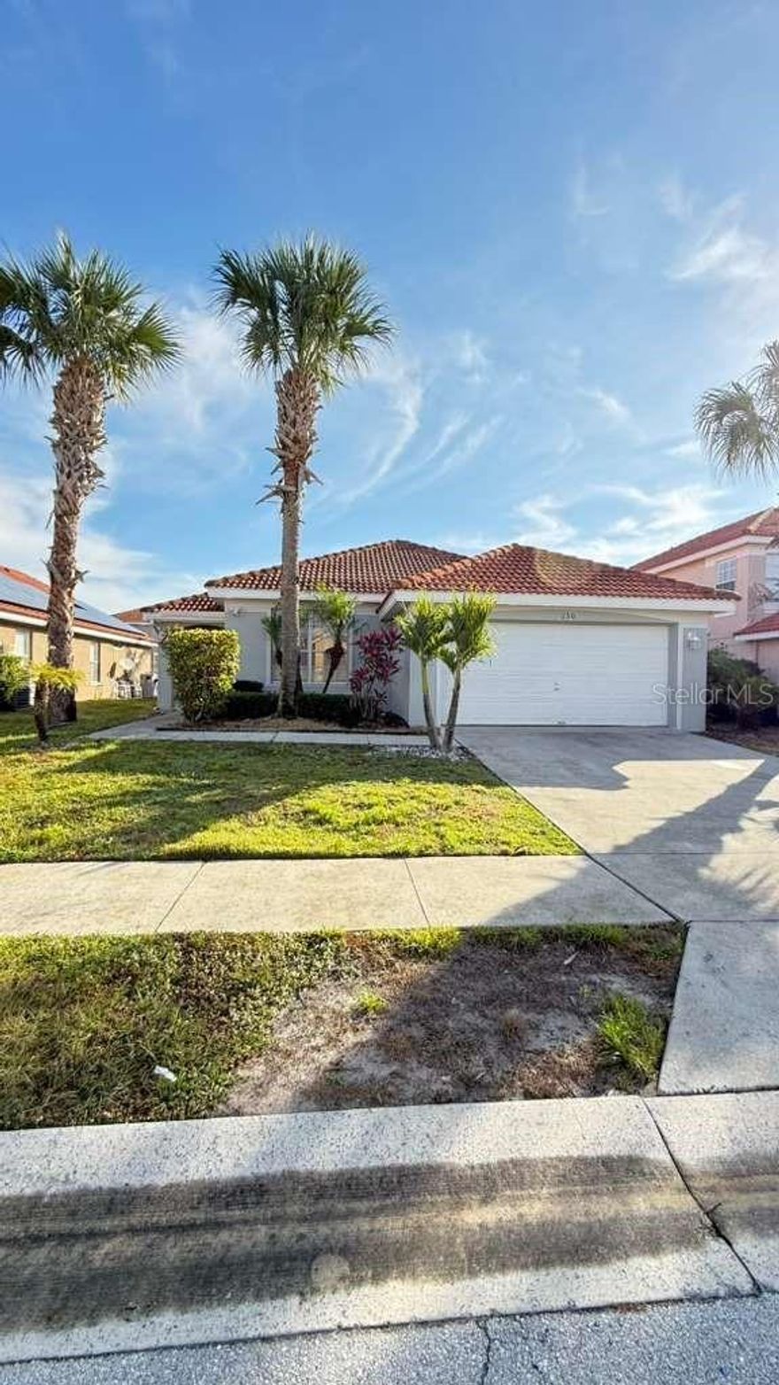 Stunning 4-Bedroom, 3-Bathroom Home for Rent in the Highly Desirable Stella Pass Community! This beautifully maintained, move-in-ready home offers a spacious open-concept design with high ceilings and an abundance of natural light throughout. The modern kitchen is a chef’s dream with sleek stainless steel appliances, gorgeous granite countertops, a large island, and ample cabinetry for all your storage needs. The living and dining areas are perfect for both entertaining and family gatherings, while the master suite provides a peaceful retreat with an en-suite bathroom featuring a luxurious soaking tub, separate shower, and double vanity. The additional bedrooms are generously sized, providing ample space for a growing family or guests. Enjoy the Florida sunshine with a private, screened-in pool and a fenced backyard, ideal for relaxing or hosting friends. Rent includes cable, internet, and lawn maintenance, and the home is pet-friendly with an additional fee. Located in a gated community offering amenities like a clubhouse, fitness center, and community pool, this home is just minutes from shopping, dining, top-rated schools, and popular theme parks. Don’t miss your chance to live in this stunning home and experience all that Florida has to offer!