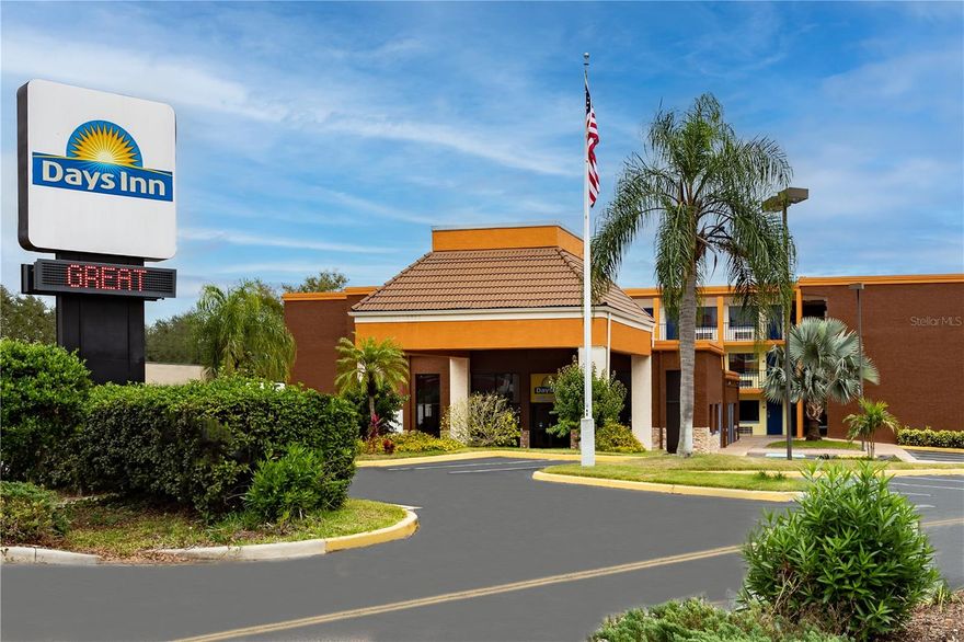 Prime investment opportunity in a high-growth Central Florida corridor! This 75-rooms Day Inn hotel by Wyndham, located at 8245 S. US Hwy 17-92 in Fern Park, benefits from outstanding exposure along US Hwy 17-92, a major thoroughfare with strong daily traffic counts and excellent visibility. The property is strategically positioned just minutes from Winter Park, Orlando, Maitland, and Altamonte Springs.
The hotel features durable concrete construction, a newer roof, and has undergone recent renovations including new LVP flooring, updated furniture, and refreshed interiors, allowing for immediate operational continuity with minimal capital expenditure.
Situated on an expansive lot with additional land in the rear, the property offers flexibility for expansion, rebranding, or redevelopment. Investors may capitalize on multiple strategies, including continued hospitality operations, repositioning to increase ADR and occupancy, or redevelopment into commercial or multifamily use (subject to zoning).
This asset presents significant upside potential in a strong demand market with continued population and economic growth. Ideal for experienced hotel operators, value-add investors, or developers seeking a well-located site with scale.