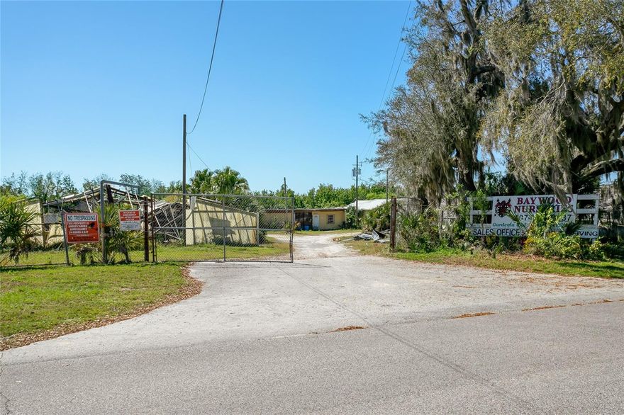 Prime industrial property in the fast-growing Apopka area. Due diligence available for a quicker close.