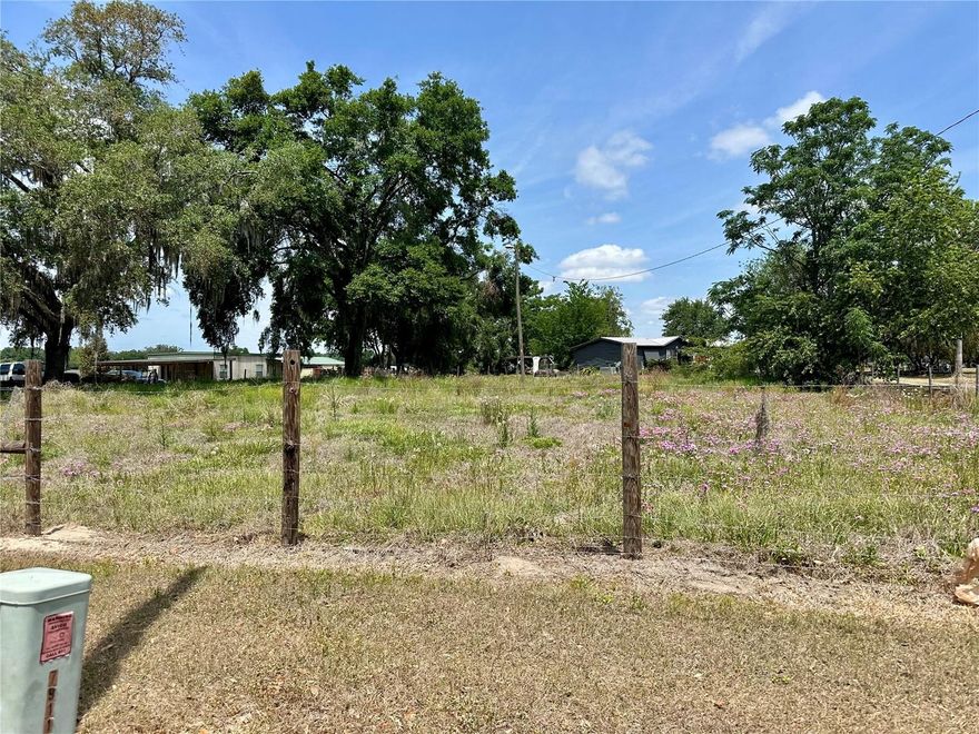 Half acre lot on a paved road. There was an old septic on the property, however the condition is unknown. City water nearby and available with annexation. Property is all high and dry. Call today.