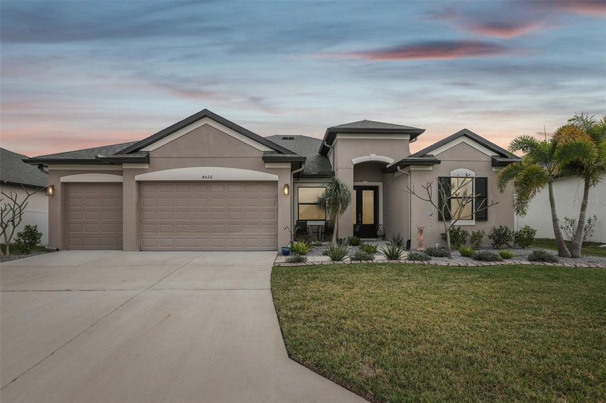 MOTIVATED SELLERS - 35K PRICE REDUCTION! ** THIS PROPERTY QUALIFIES FOR A 1% LENDER INCENTIVE WITH PREFERRED LENDER. INQUIRE FOR DETAILS.**

NO CDD fees, LOW HOA and no age restriction. Located in the gated Villa D’Este community within Cypress Creek Golf Course, this 4-bedroom plus den, 3-car garage home offers an open floor plan with high ceilings designed for everyday living and entertaining. The backyard is a true highlight, featuring an in-ground saltwater pool and spa with a screened pool enclosure and pool cage lighting—ideal for Florida living year-round. Property highlights include an in-ground pool, saltwater pool system, 2021 roof, reverse osmosis water system, NO CDD fees, and a LOW HOA. The home is conveniently located near golf courses, shopping, dining, medical centers, and I-75. Schedule your showing today and take advantage of the 1% lender incentive to make this Florida pool home yours!