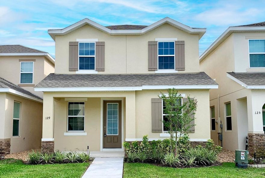 Experience space, comfort, and versatility in this 5-bedroom, 3-bathroom home in the gated Prestwick Village community of Davenport. Featuring a smart two-story layout with one bedroom and full bath on the first floor, this home offers an open-concept living area, a kitchen with stainless-steel appliances and 42” cabinets, tile flooring downstairs, plush carpet upstairs, a spacious master suite with tub and shower, and a two-car garage. Located just off US-27 and minutes from I-4 (Exit 55), Posner Park, dining, shopping, and only 13 minutes from Walt Disney World, this home combines convenience with flexibility. With low HOA fees, no CDD, community pool and cabana, and short-term rental zoning, it’s ideal as a primary residence, vacation home, or income property.