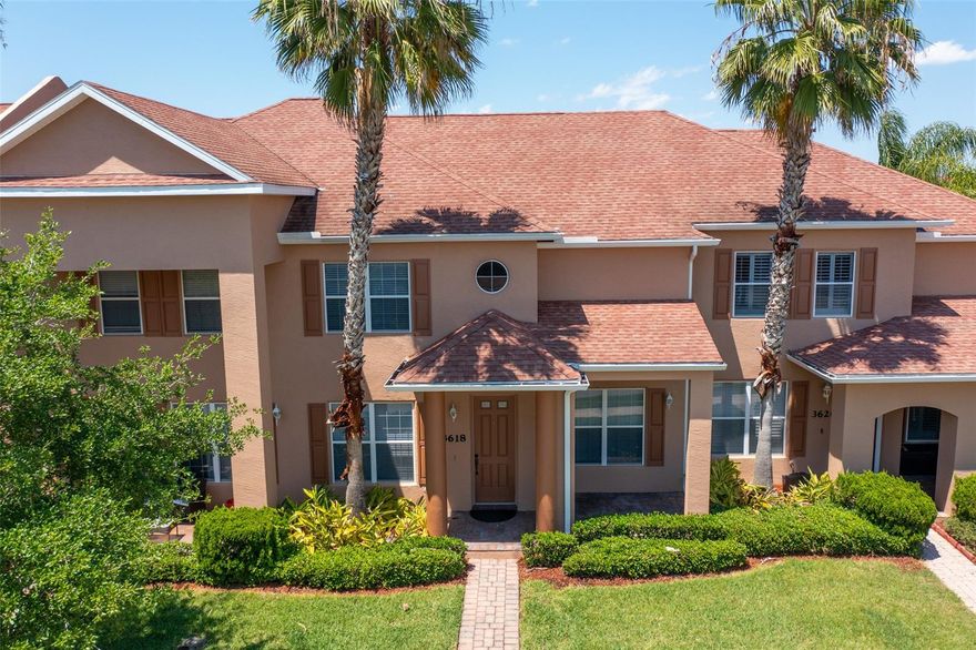 Enjoy a Carefree Lifestyle in a 'Maintenance Free' Parkside Townhome in Beautiful Venetian Bay! This 2 Bed 2.5 Bath 2 Car Garage home is move in ready, and very well kept. Perfect for retirees, snowbirds, families, or investors! Walk in and fall in love with the high ceilings and flow of natural light filling the living space. Kitchen features breakfast bar and lots of counter space. Sliders leading to covered patio. Great spot to enjoy your morning coffee. Upstairs you will find your TWO amazing master suites. Plus a loft that makes a great office/ flex space. HOA covers exterior paint, lawn maintenance, landscaping, irrigation, roof and community pool. 
Walking distance to the Town Center which offers a Fitness Center, Restaurant, Ice Cream Shop & much more. Only 15 Minutes to the beach...This is the LIFE. Your bit of paradise awaits. ;Water: City