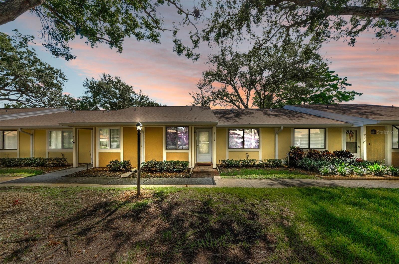 Here is your chance to own a 2Bed 2Bath villa style condo in the heart of Clearwater! Lovely community, centrally located close to beaches, shopping, hospitals and more! Very spacious, private sunroom and backyard patio area, community has a pool & playground! Unit is priced so you can create your dream space! Comes complete with refrigerator, range, microwave, dishwasher, washer/dryer. Don't miss this one! Buyer to verify all measurements and HOA restrictions.